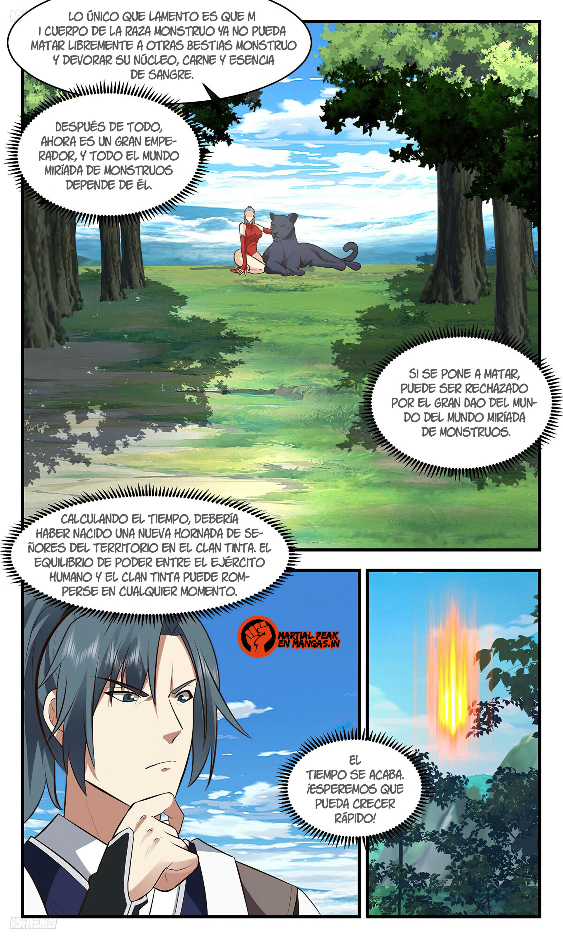 Martial Peak Capítulo 3418 - Página 3 en español