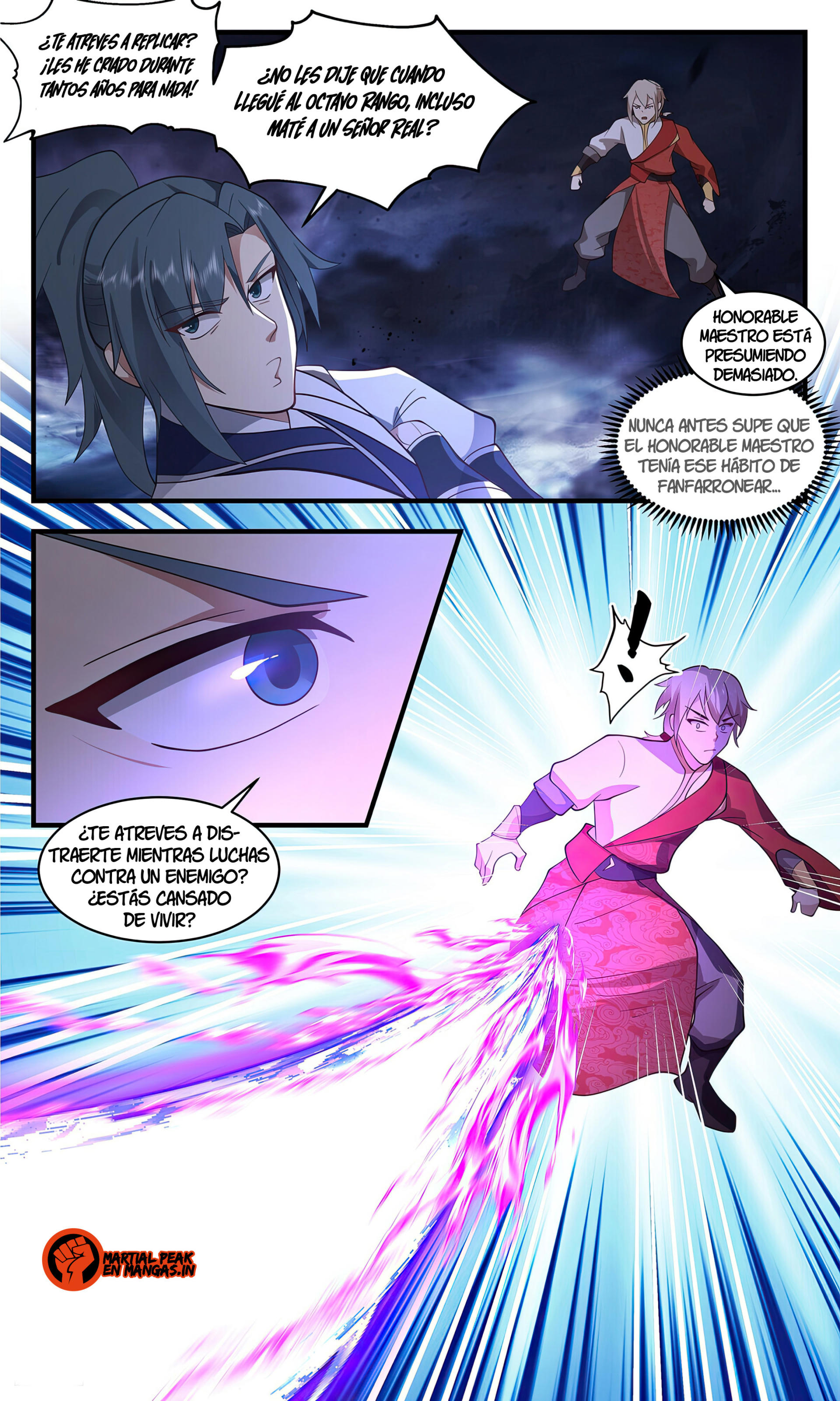 Martial Peak Capítulo 3420 - Página 3 en español