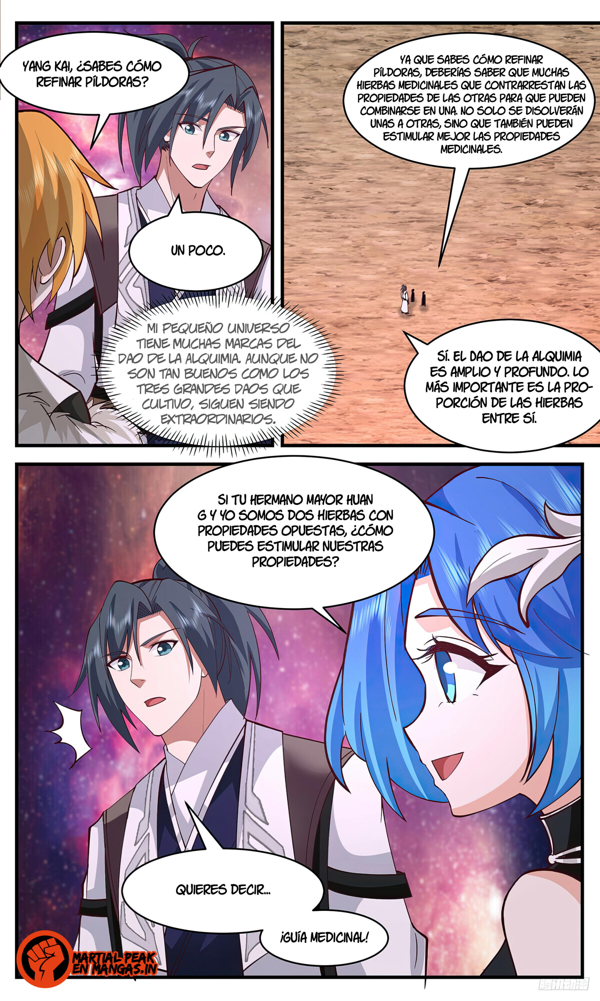 Martial Peak Capítulo 3422 - Página 12 en español