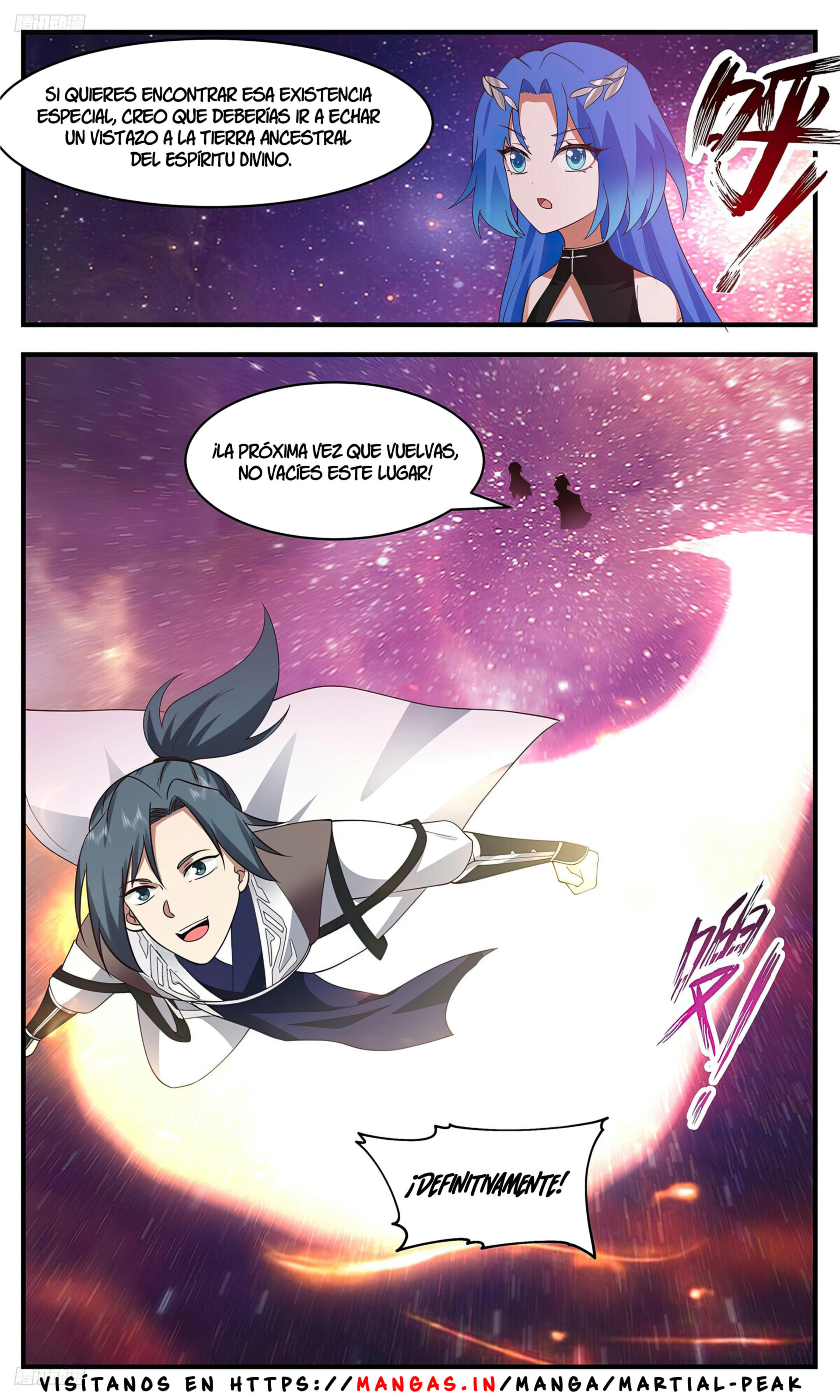 Martial Peak Capítulo 3423 - Página 9 en español