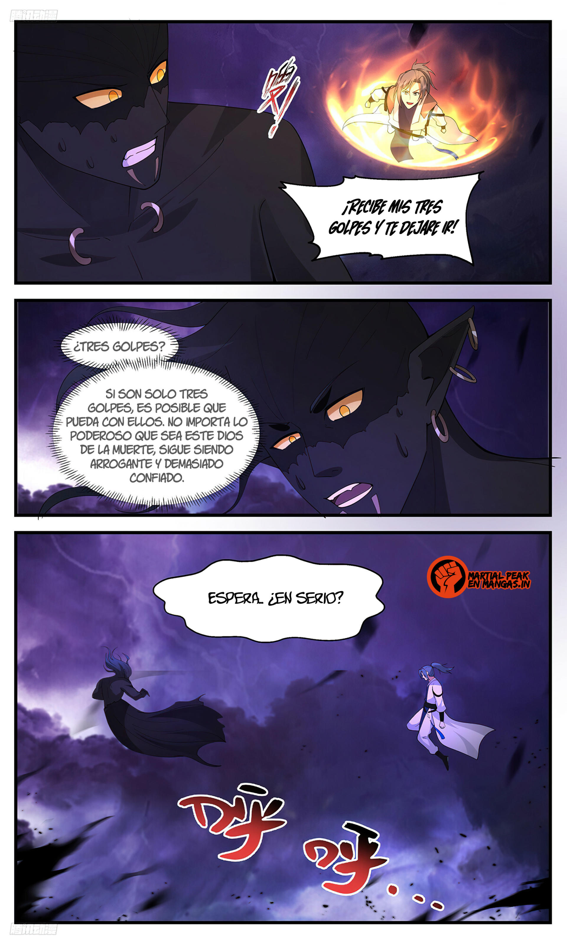 Martial Peak Capítulo 3425 - Página 3 en español