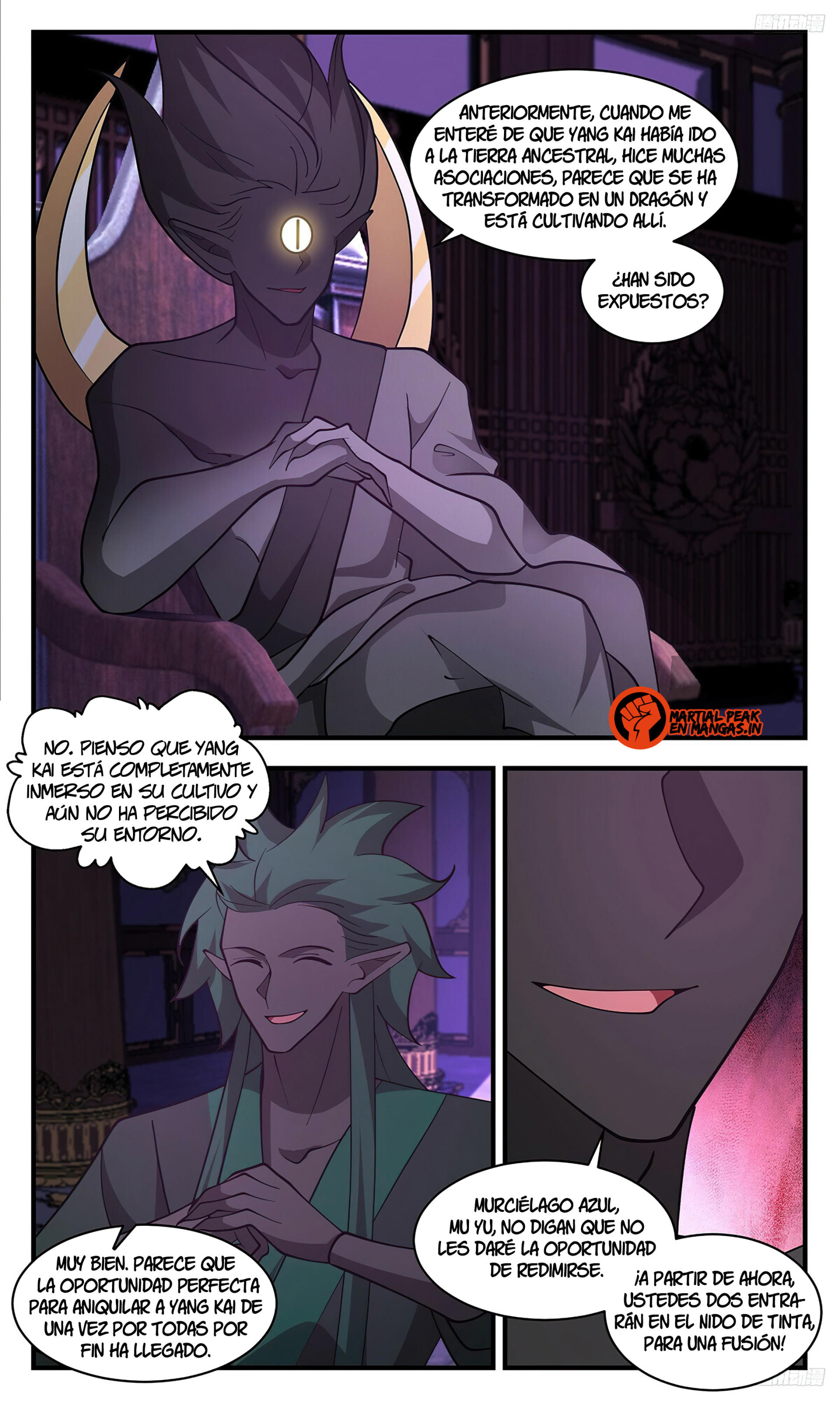 Martial Peak Capítulo 3427 - Página 10 en español