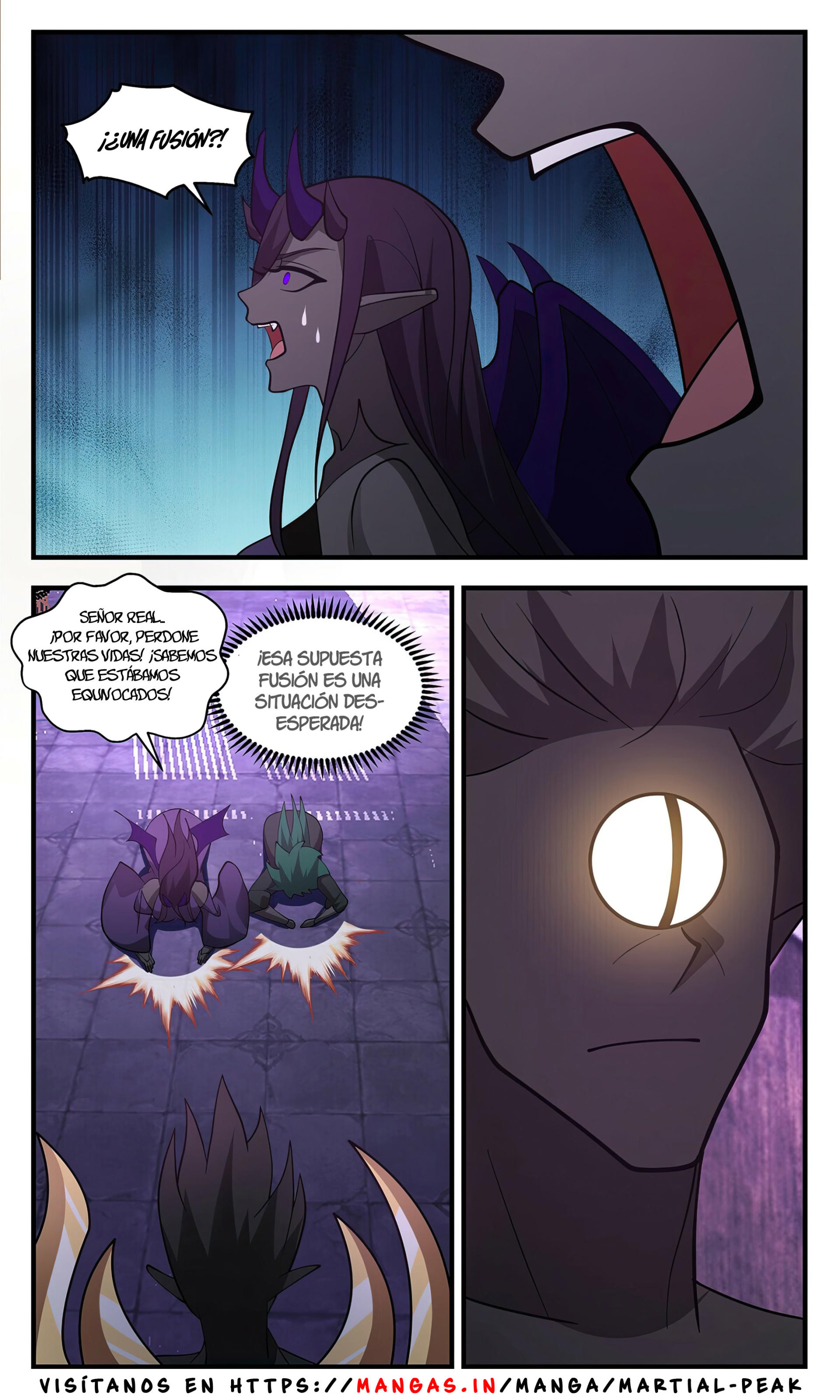 Martial Peak Capítulo 3427 - Página 11 en español