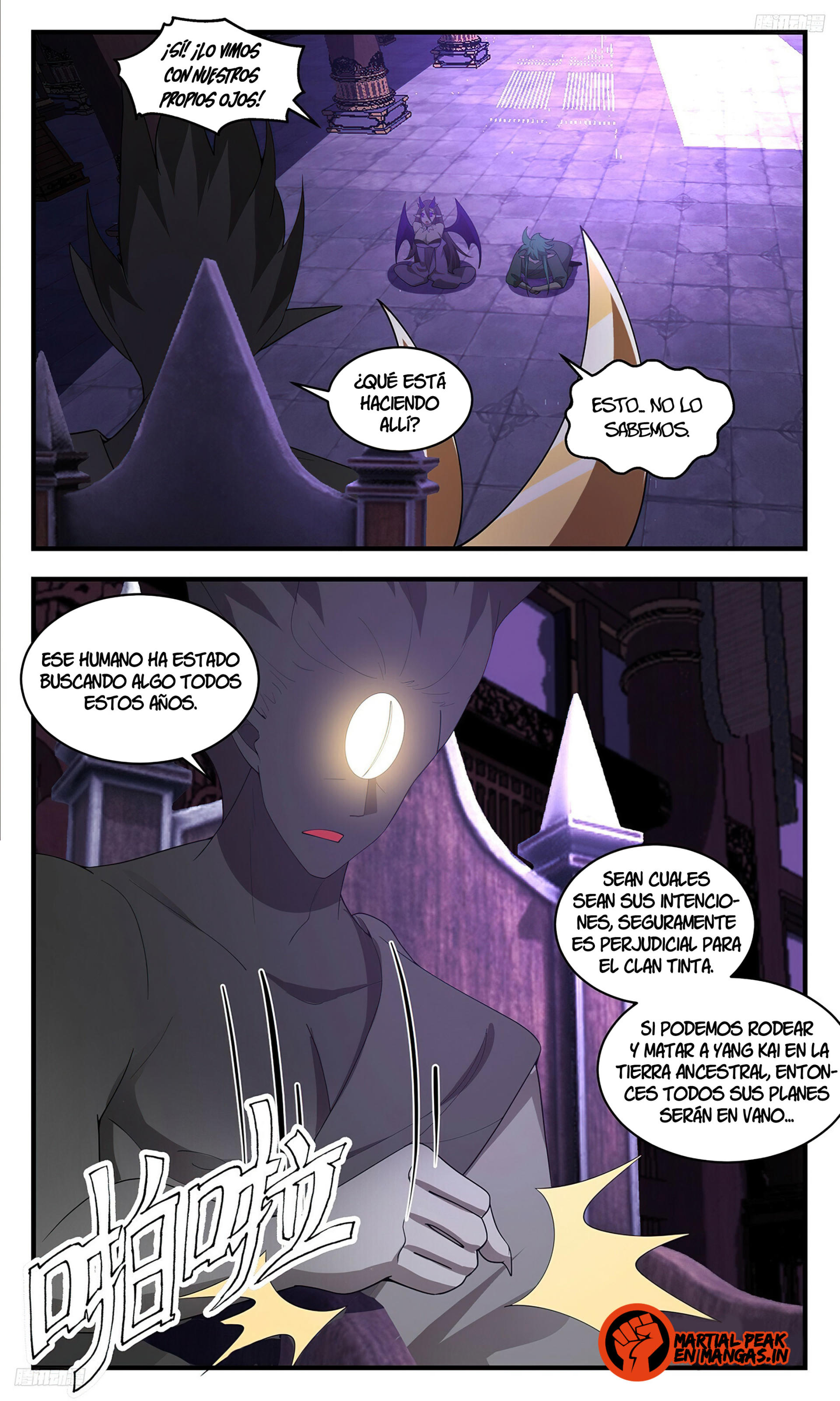 Martial Peak Capítulo 3427 - Página 6 en español