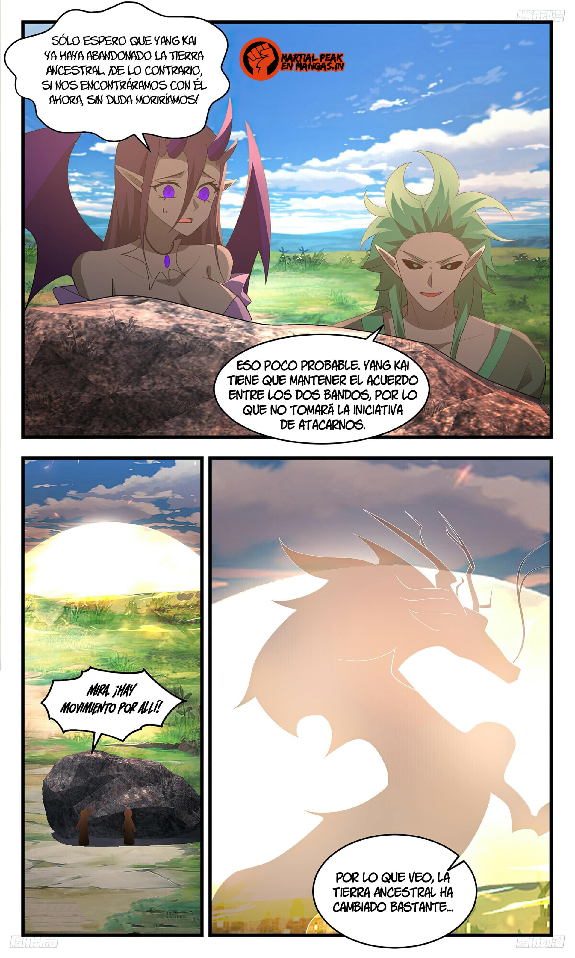 Martial Peak Capítulo 3427 - Página 8 en español