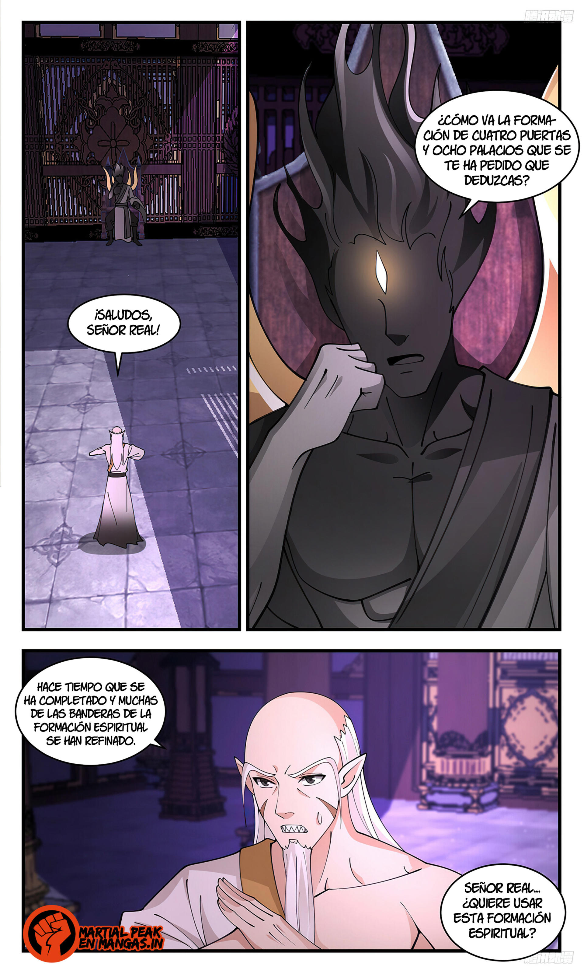 Martial Peak Capítulo 3428 - Página 10 en español