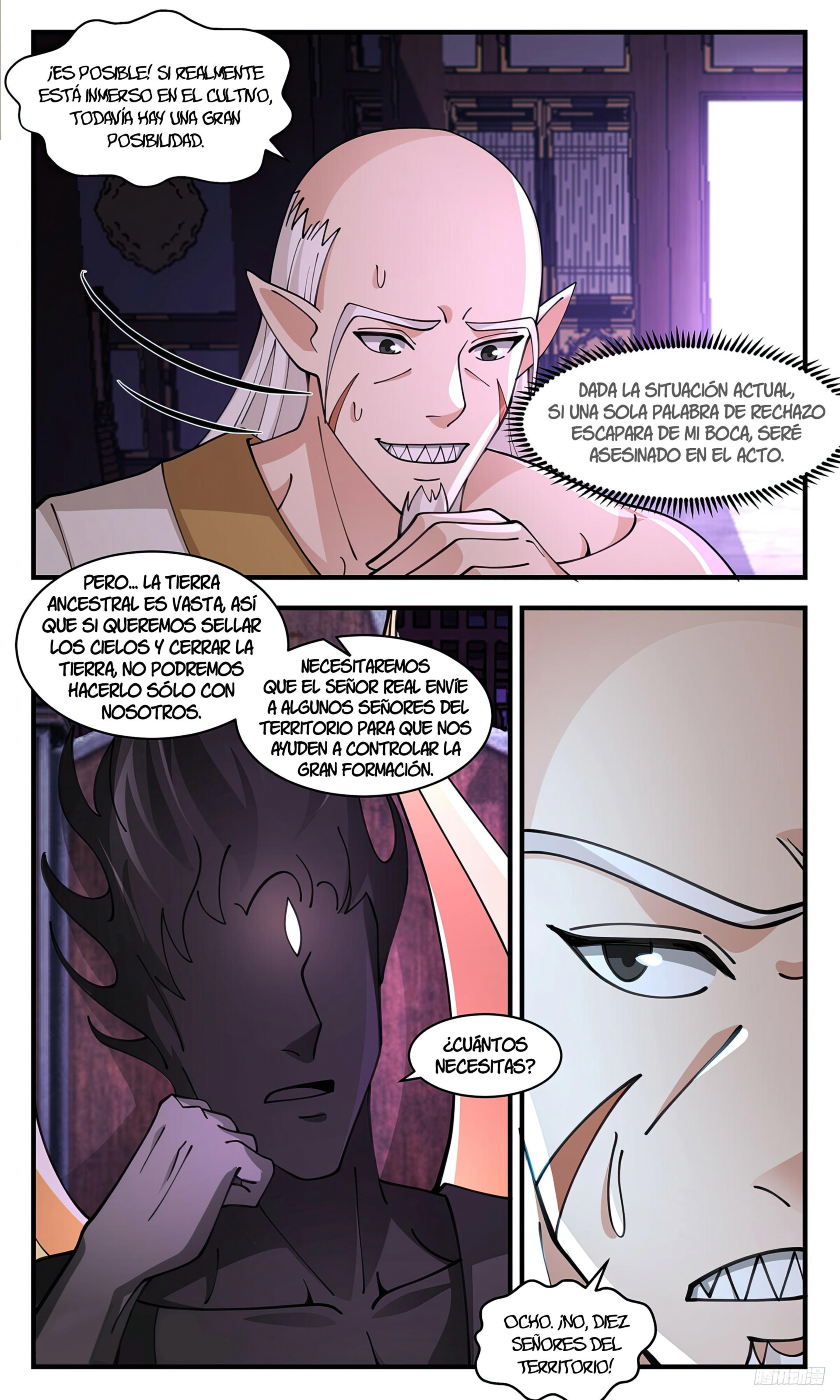 Martial Peak Capítulo 3428 - Página 12 en español