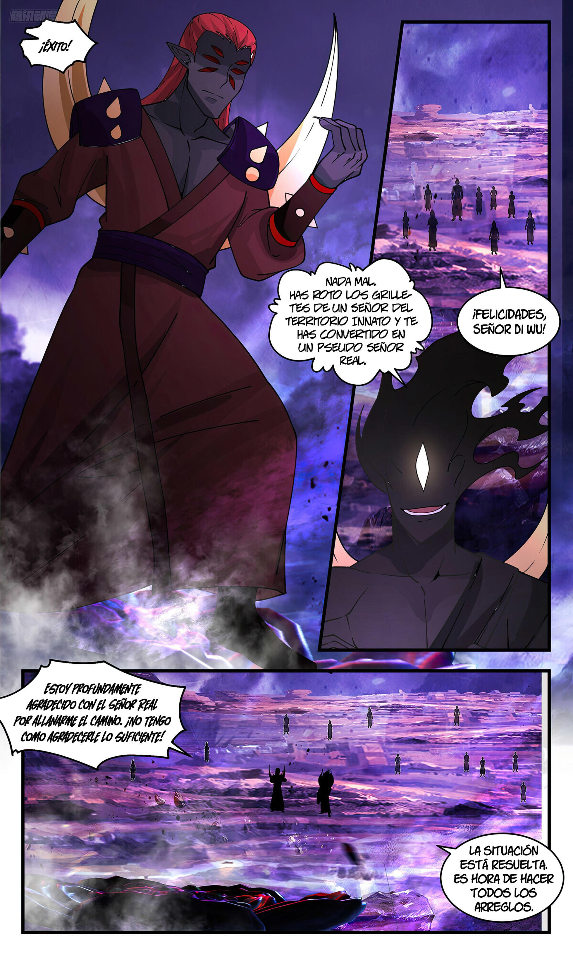 Martial Peak Capítulo 3428 - Página 9 en español