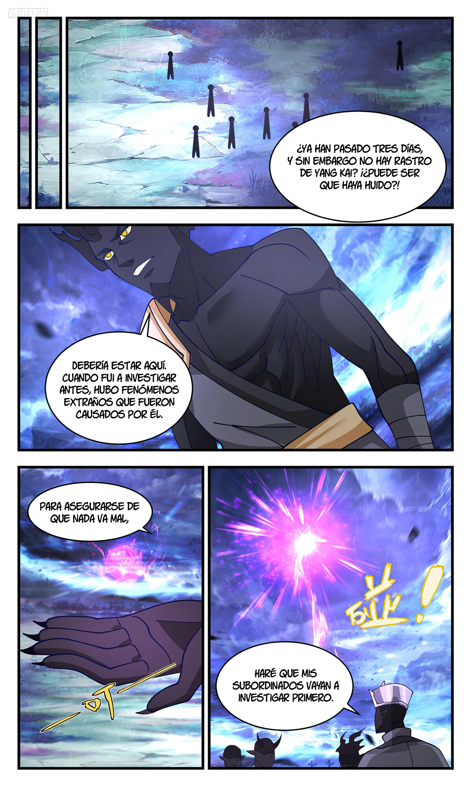 Martial Peak Capítulo 3429 - Página 9 en español