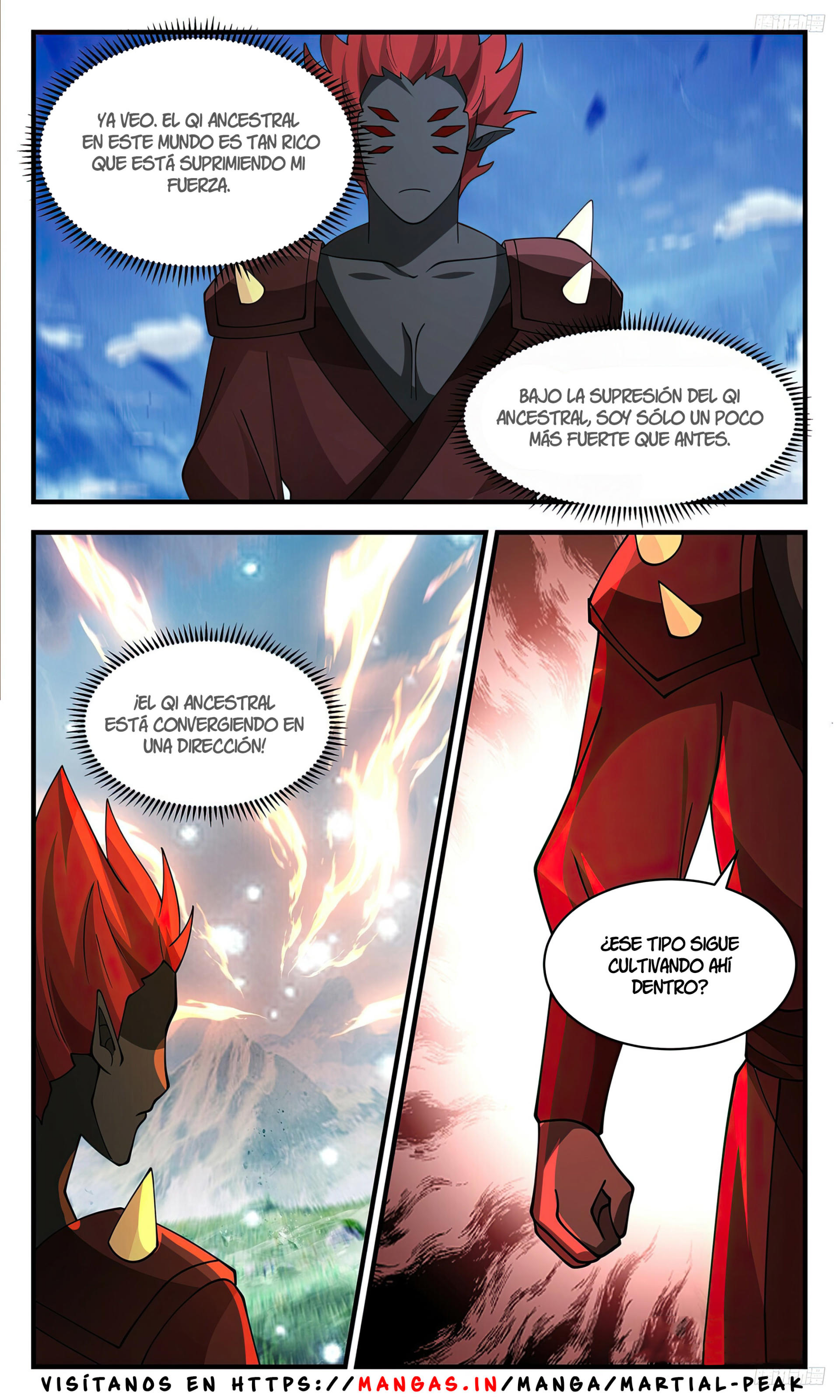 Martial Peak Capítulo 3430 - Página 8 en español