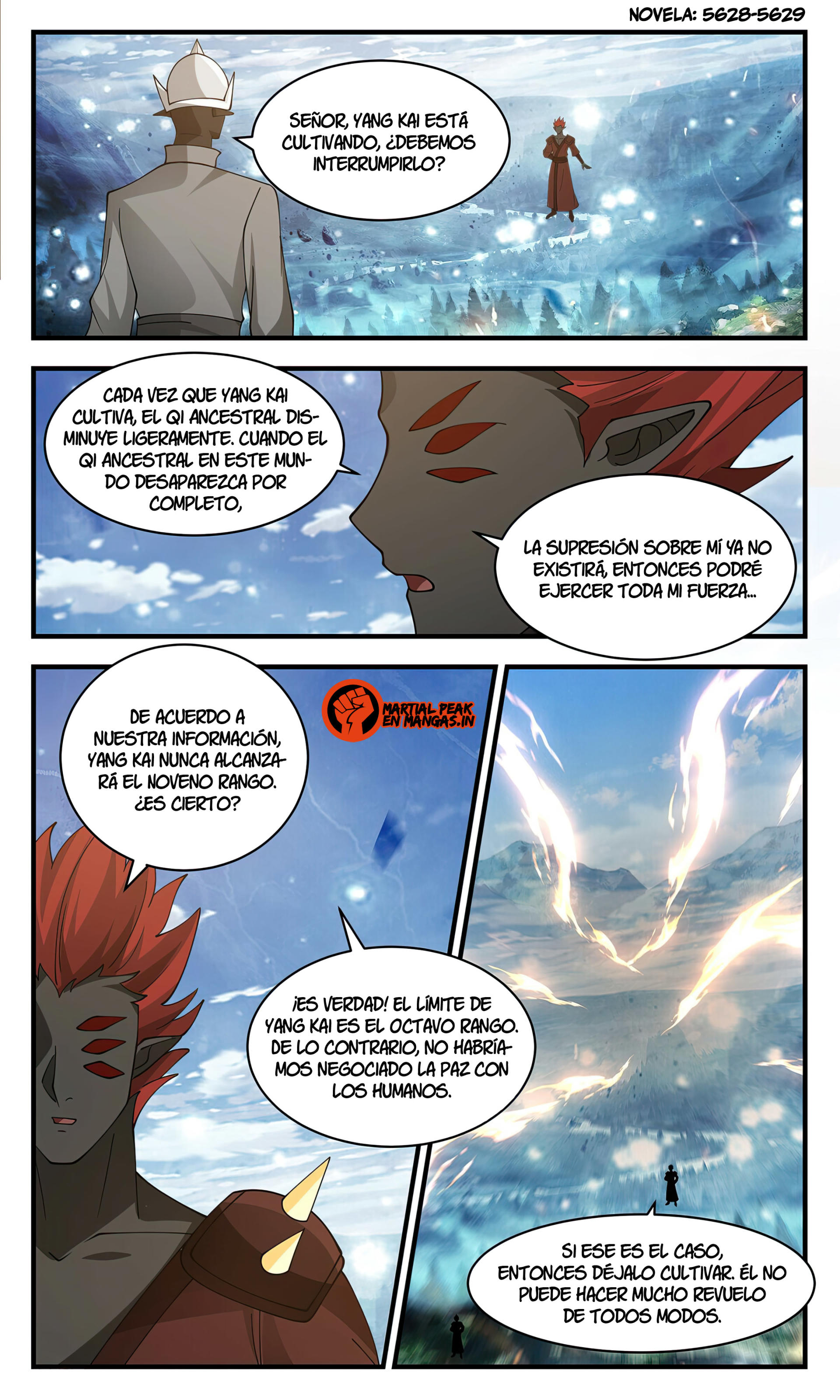 Martial Peak Capítulo 3430 - Página 9 en español