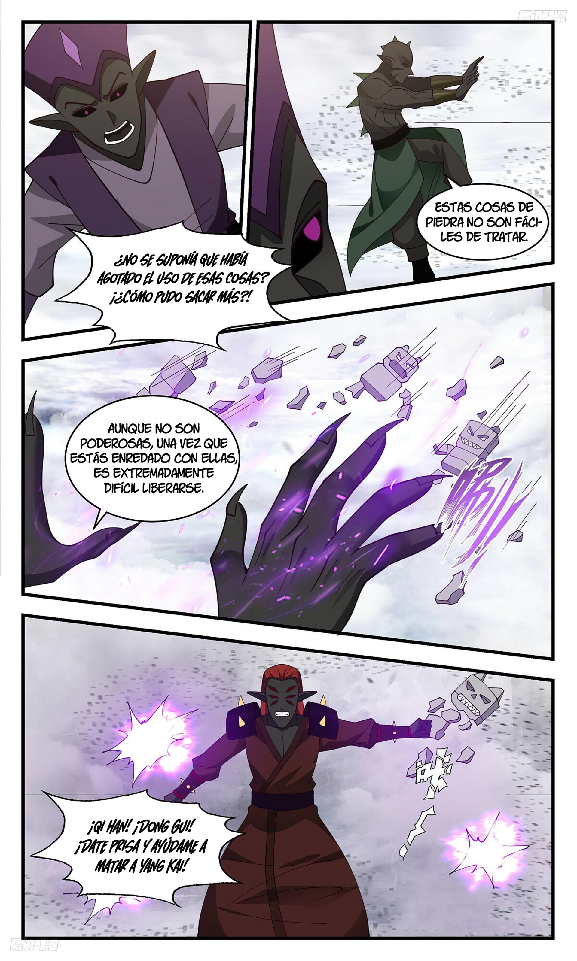 Martial Peak Capítulo 3435 - Página 6 en español