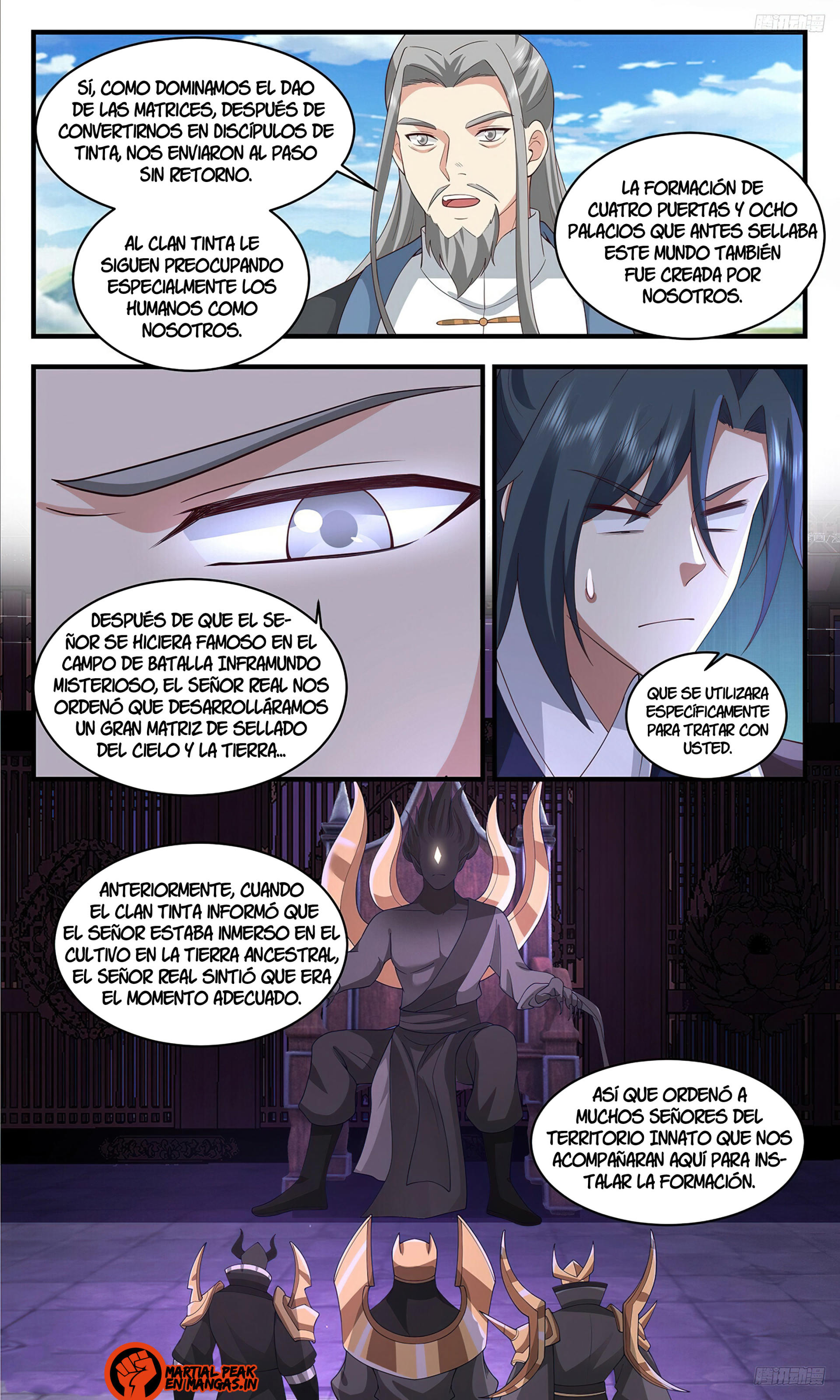Martial Peak Capítulo 3437 - Página 10 en español
