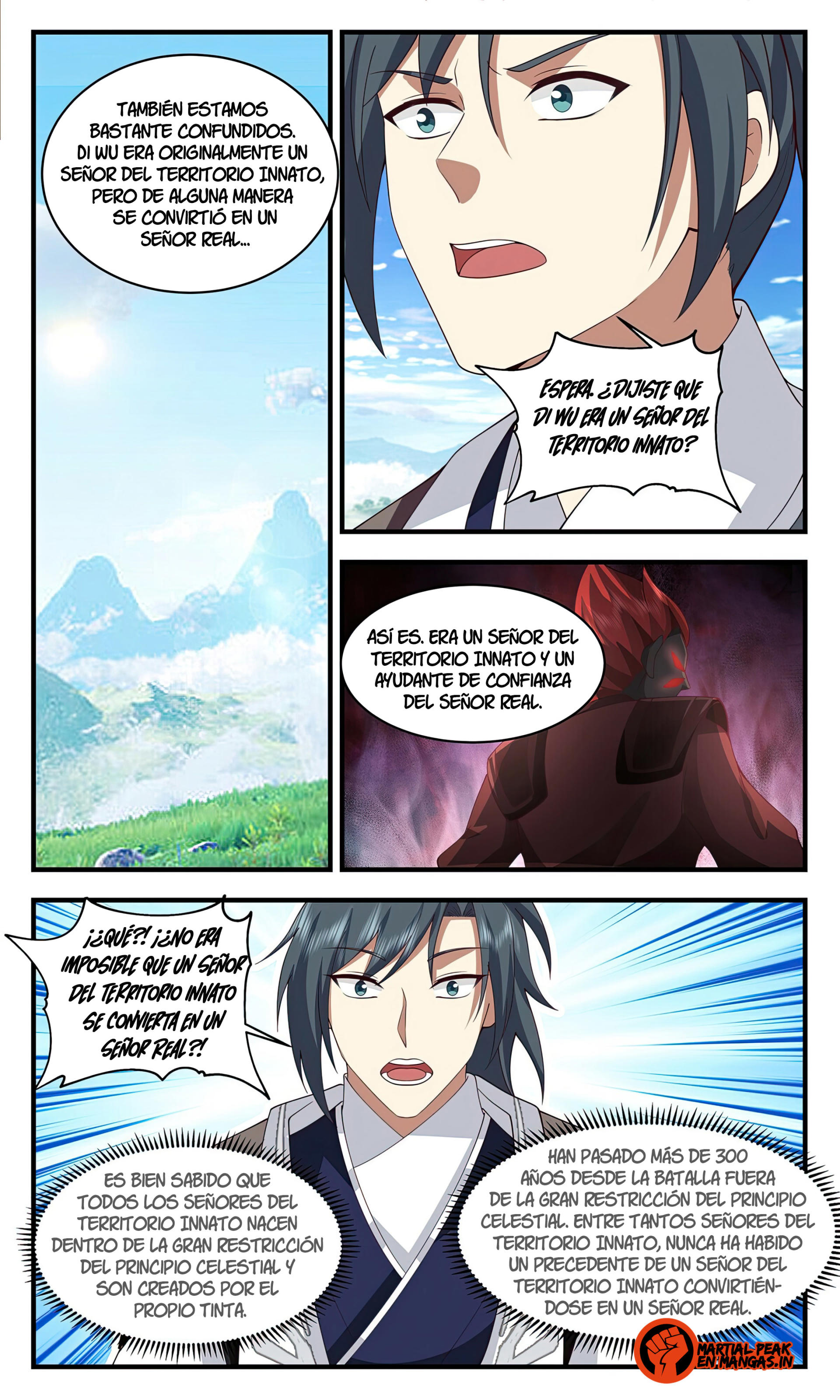 Martial Peak Capítulo 3437 - Página 12 en español
