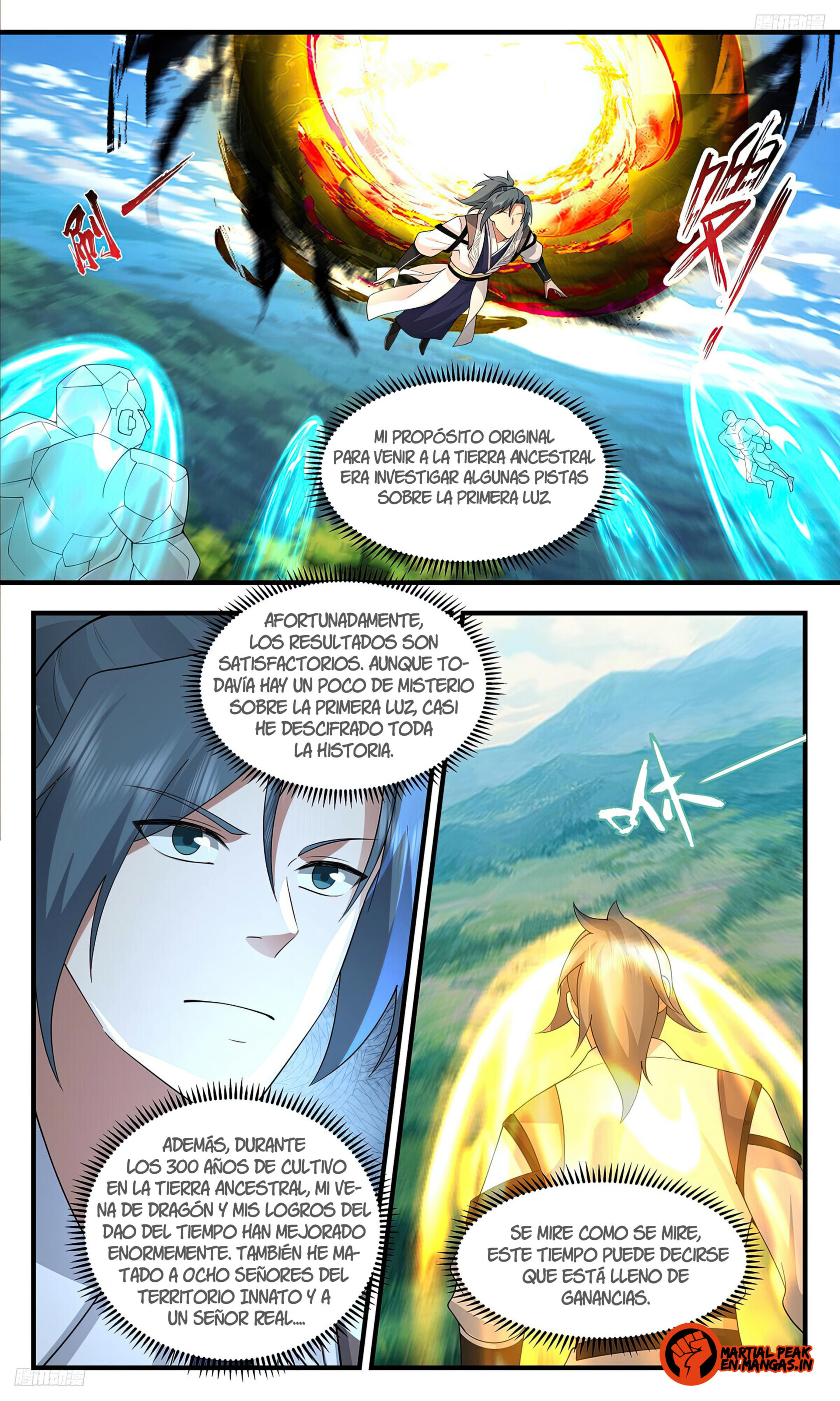 Martial Peak Capítulo 3437 - Página 6 en español