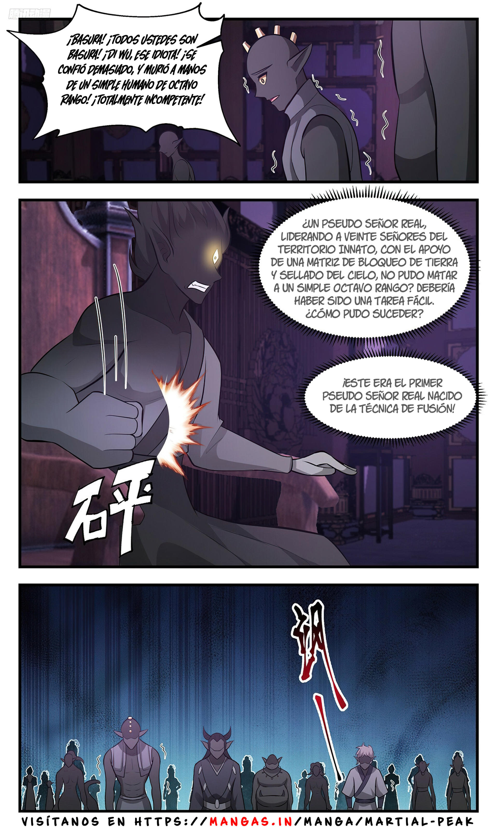 Martial Peak Capítulo 3438 - Página 9 en español
