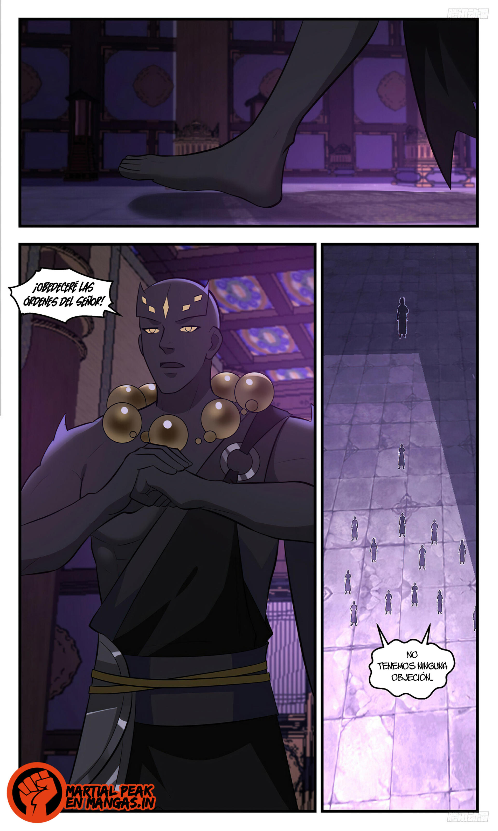 Martial Peak Capítulo 3439 - Página 10 en español