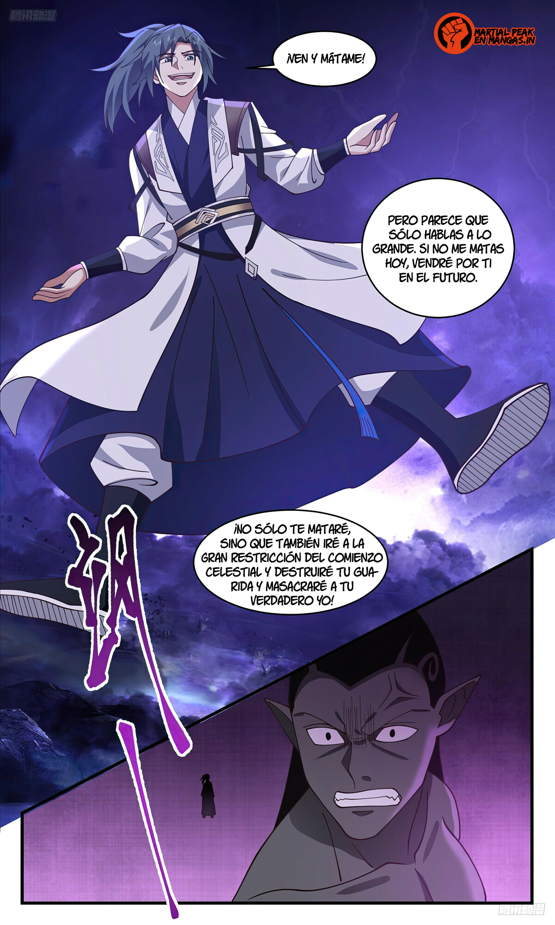 Martial Peak Capítulo 3441 - Página 7 en español
