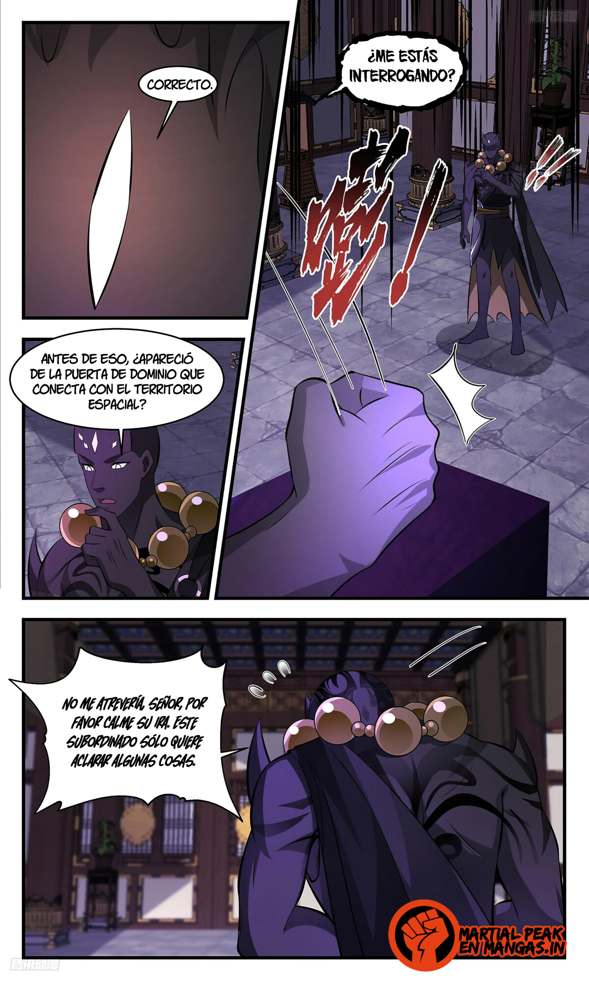 Martial Peak Capítulo 3442 - Página 6 en español