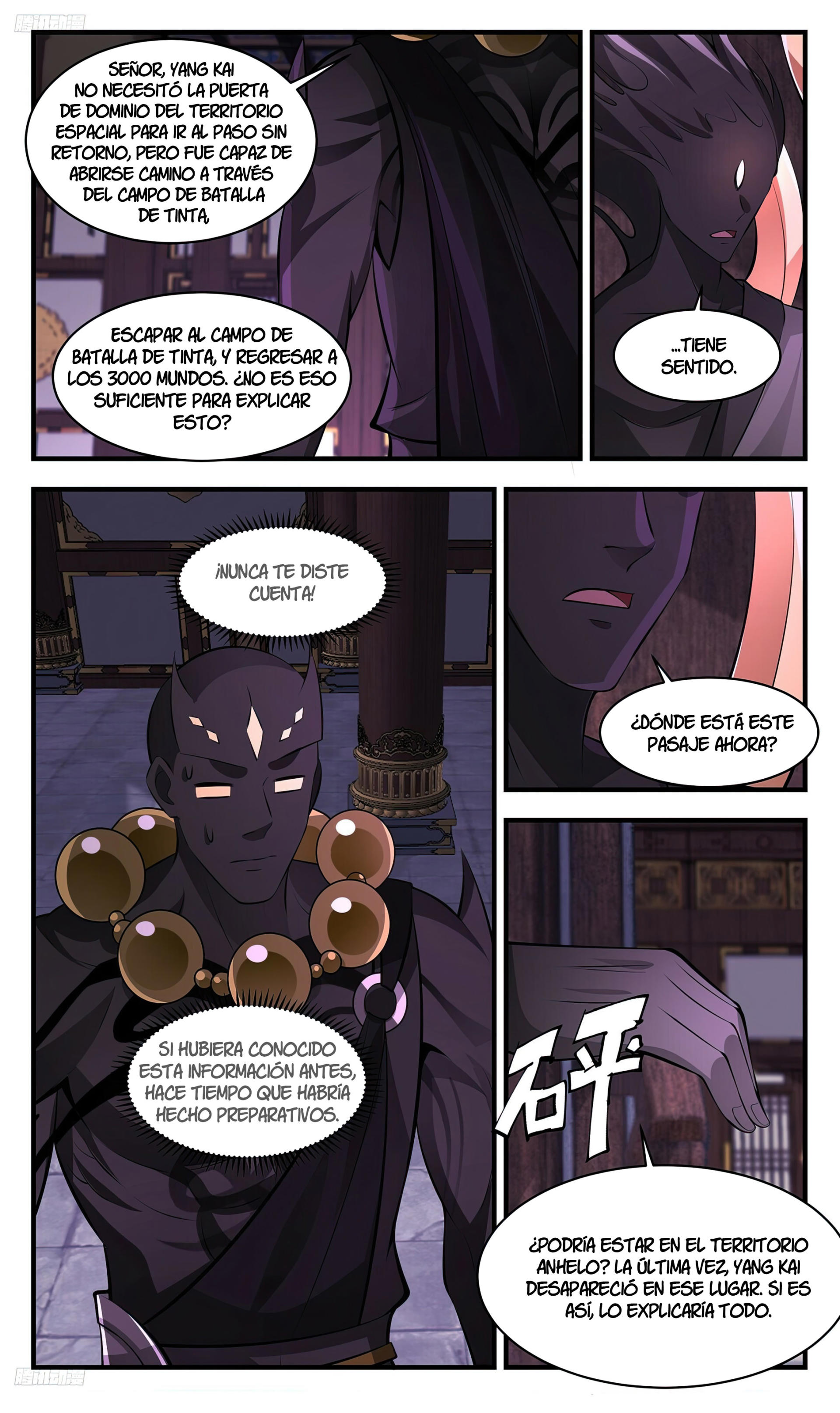 Martial Peak Capítulo 3442 - Página 9 en español