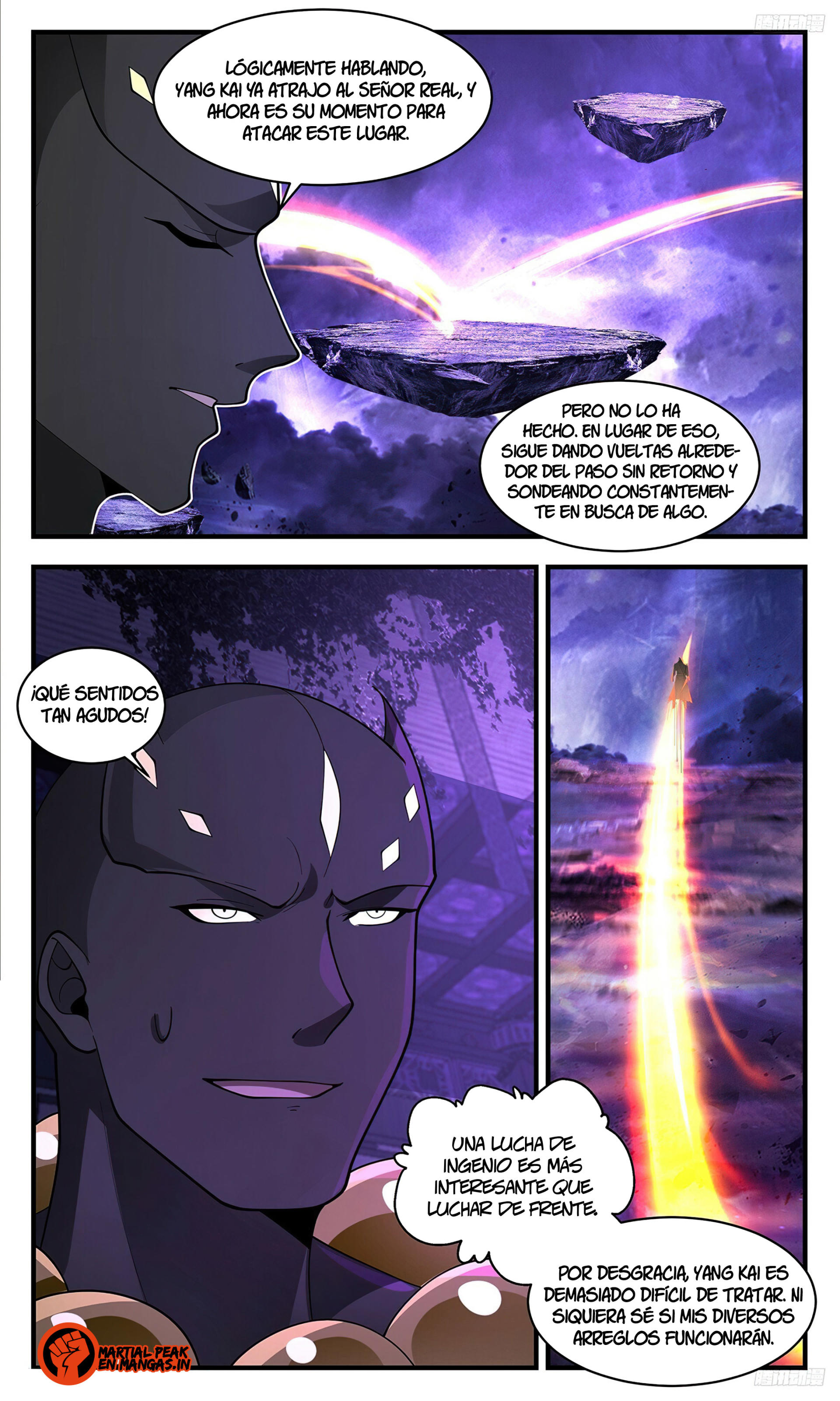 Martial Peak Capítulo 3443 - Página 8 en español