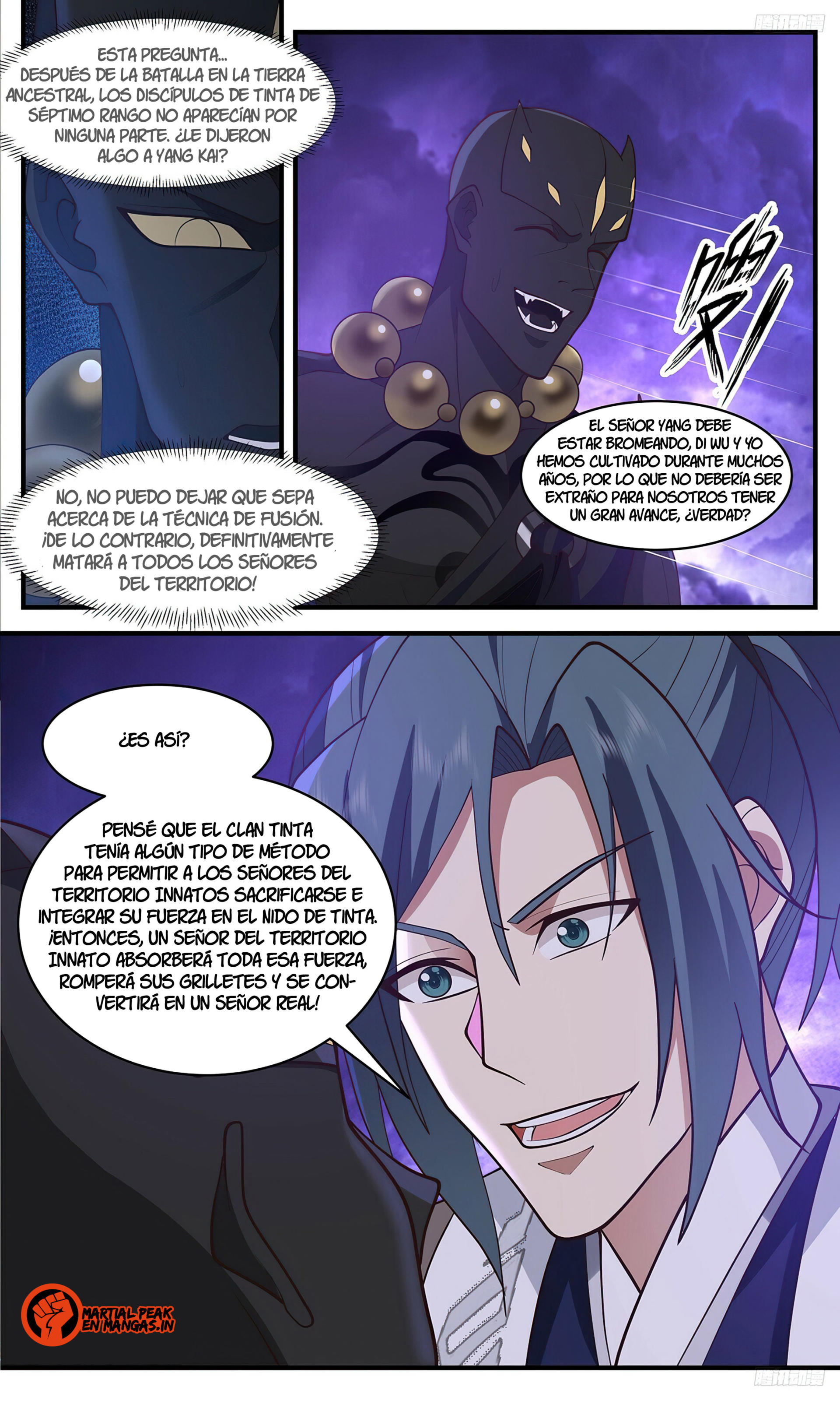 Martial Peak Capítulo 3445 - Página 10 en español