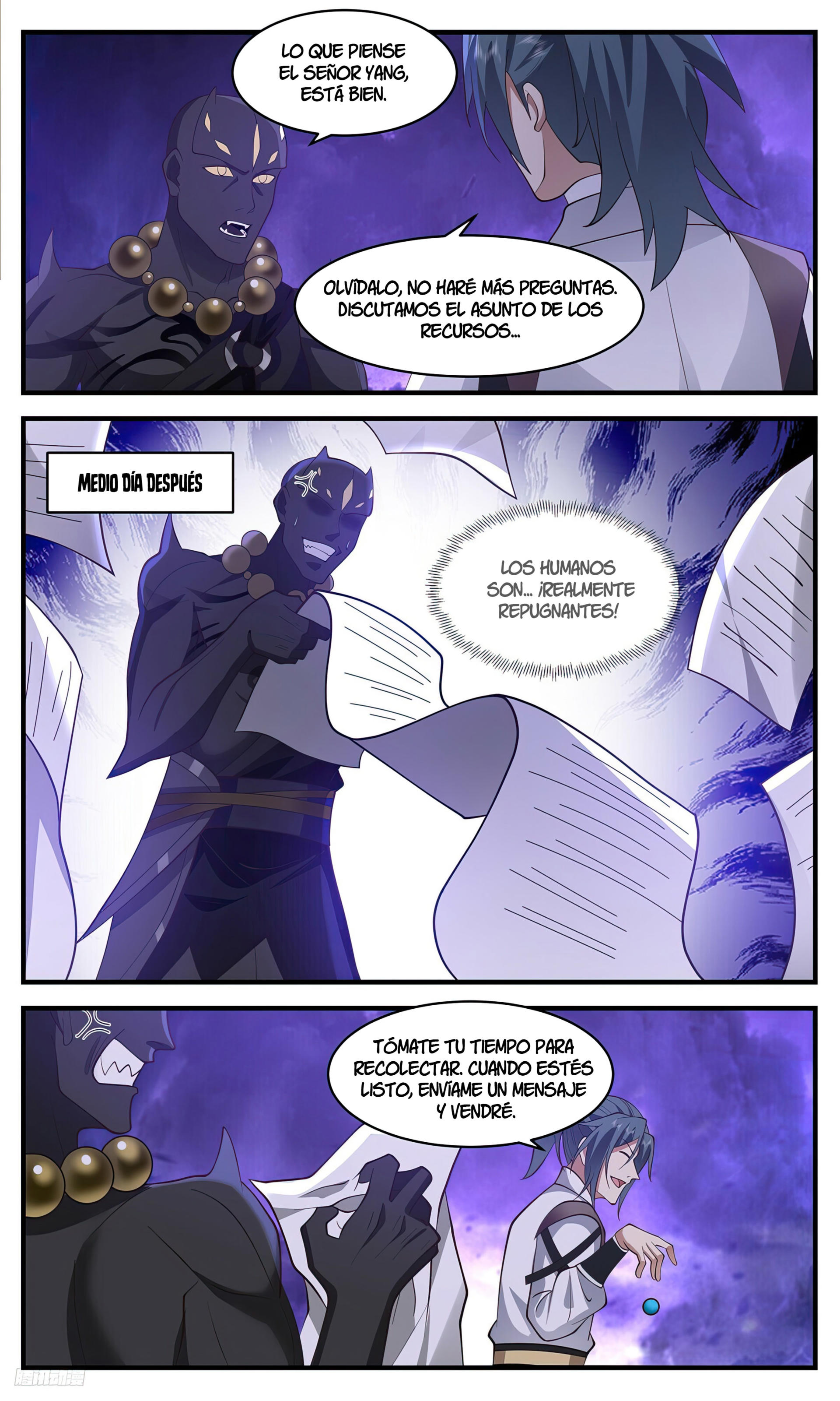 Martial Peak Capítulo 3445 - Página 11 en español
