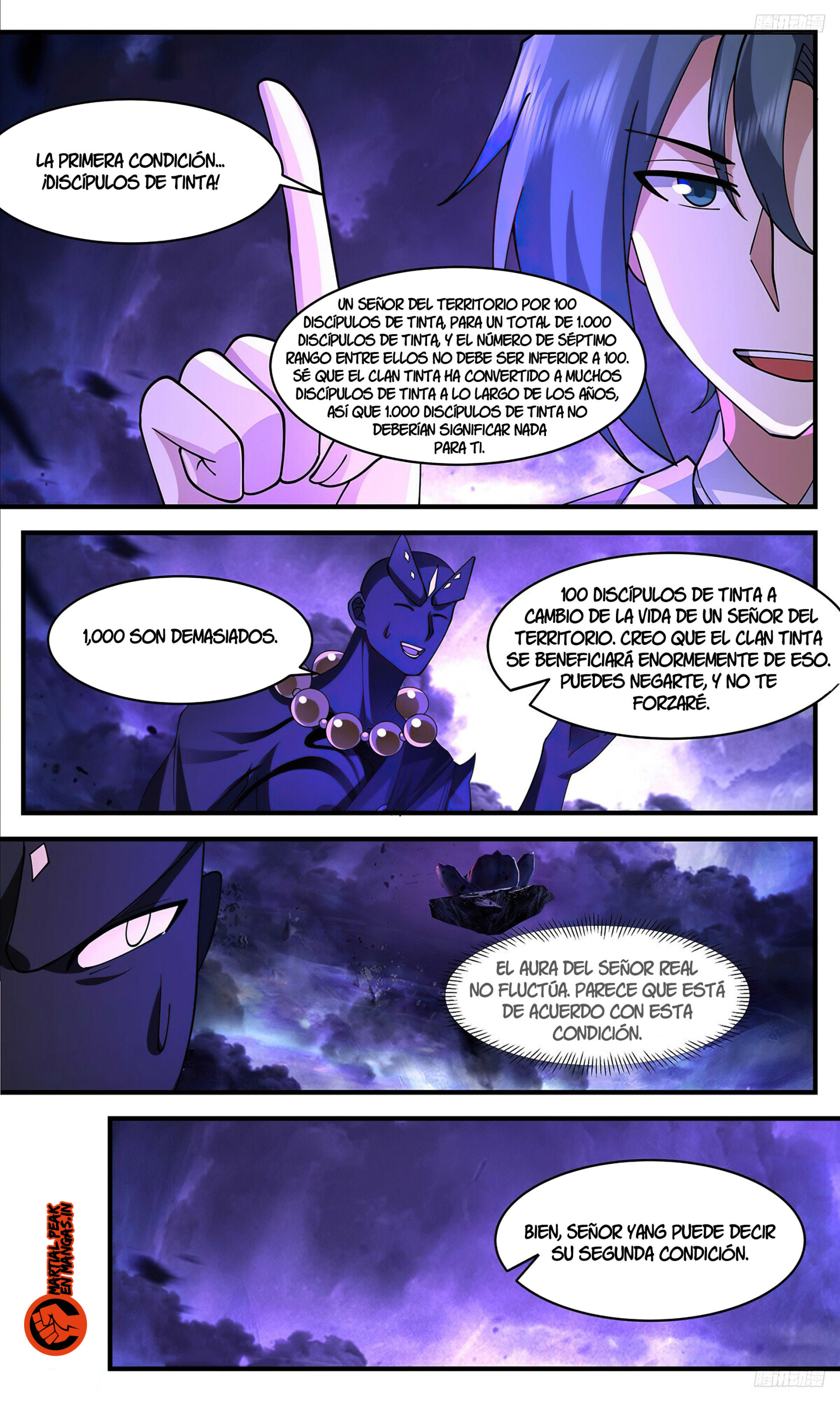 Martial Peak Capítulo 3445 - Página 8 en español
