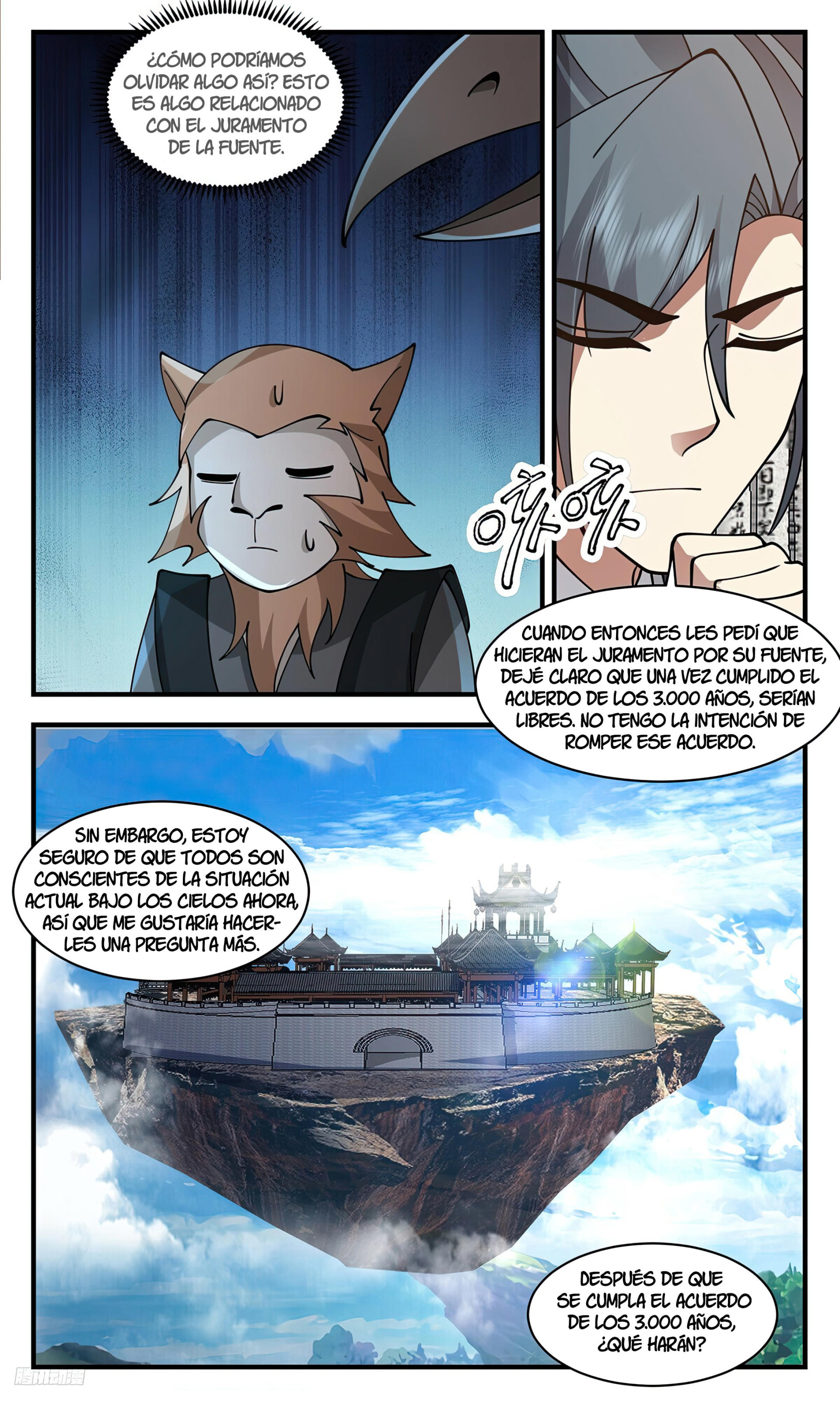 Martial Peak Capítulo 3448 - Página 11 en español