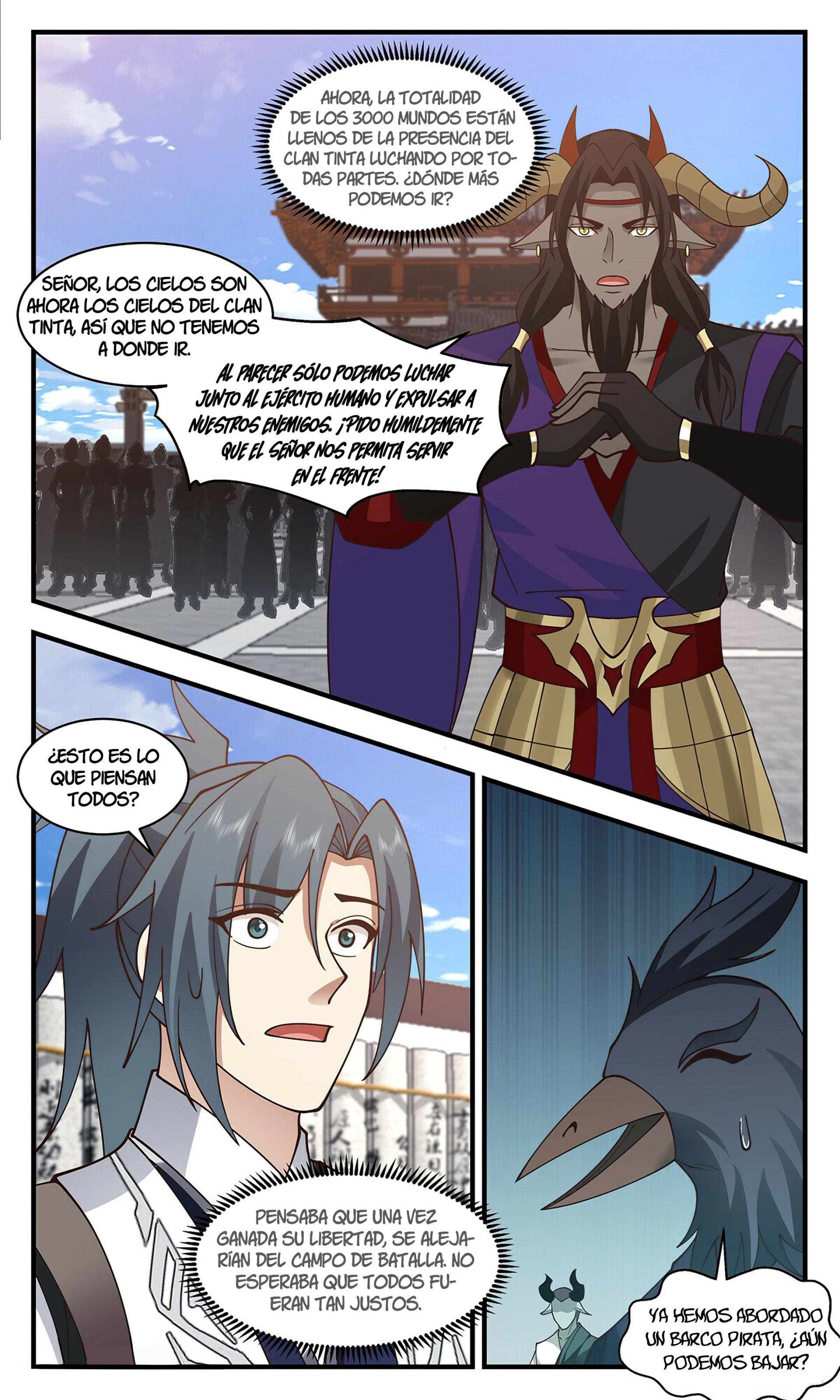 Martial Peak Capítulo 3448 - Página 12 en español