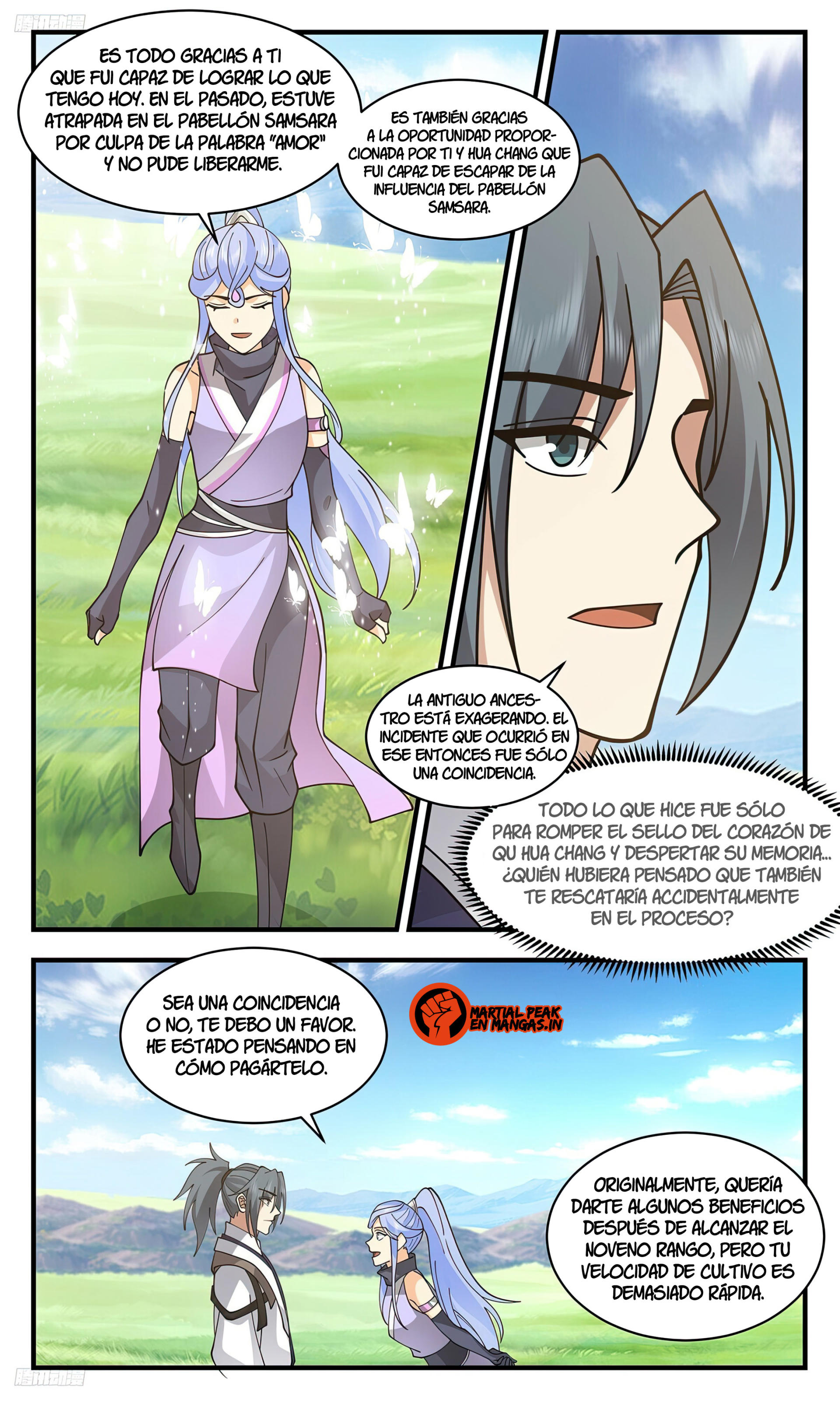 Martial Peak Capítulo 3448 - Página 3 en español
