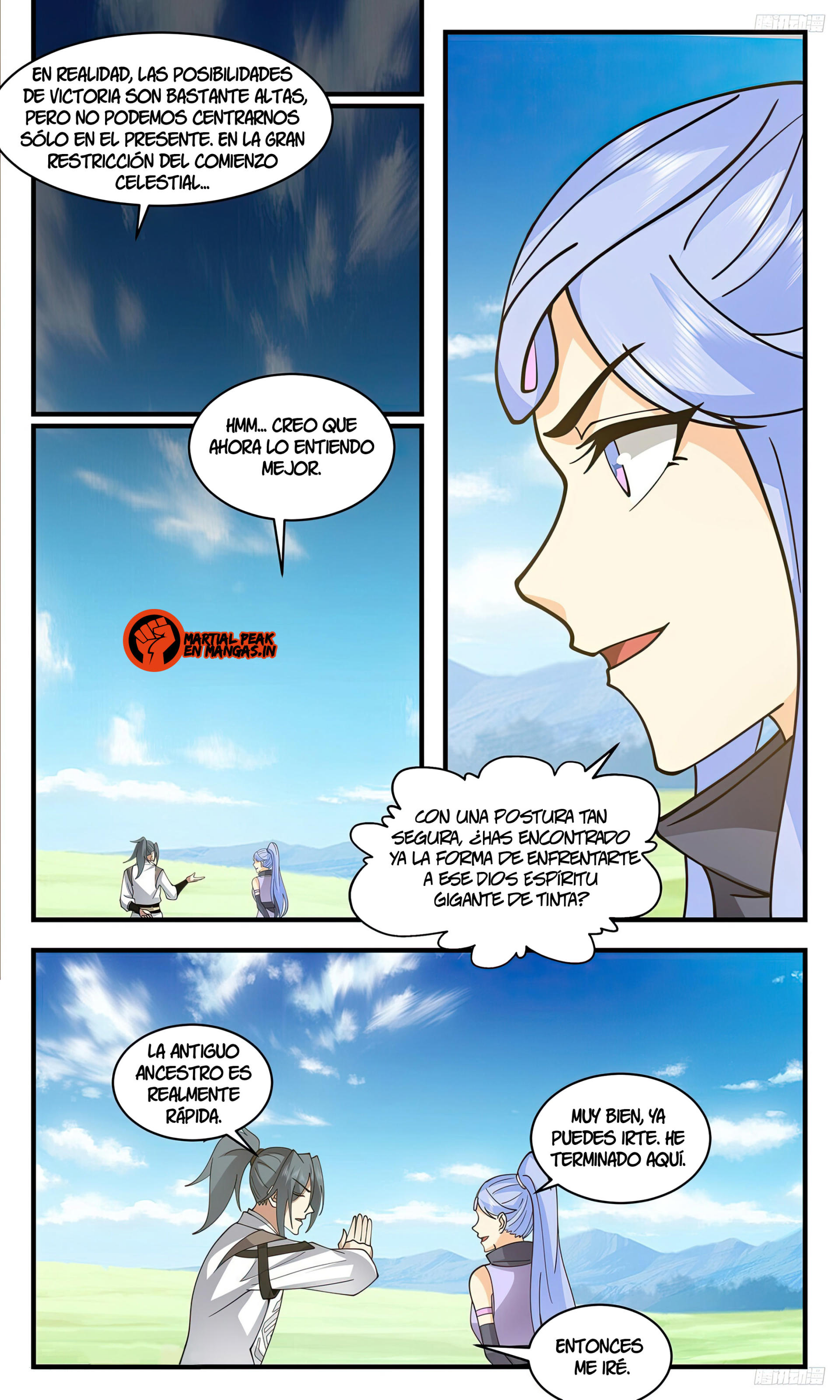 Martial Peak Capítulo 3448 - Página 8 en español