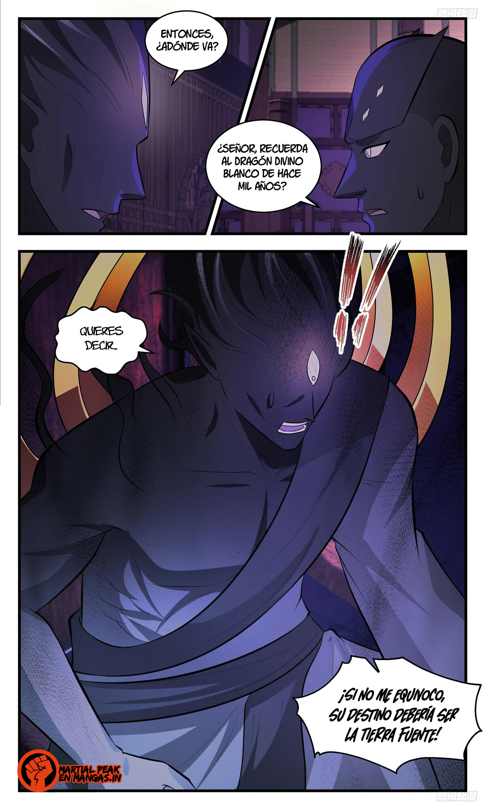 Martial Peak Capítulo 3451 - Página 10 en español