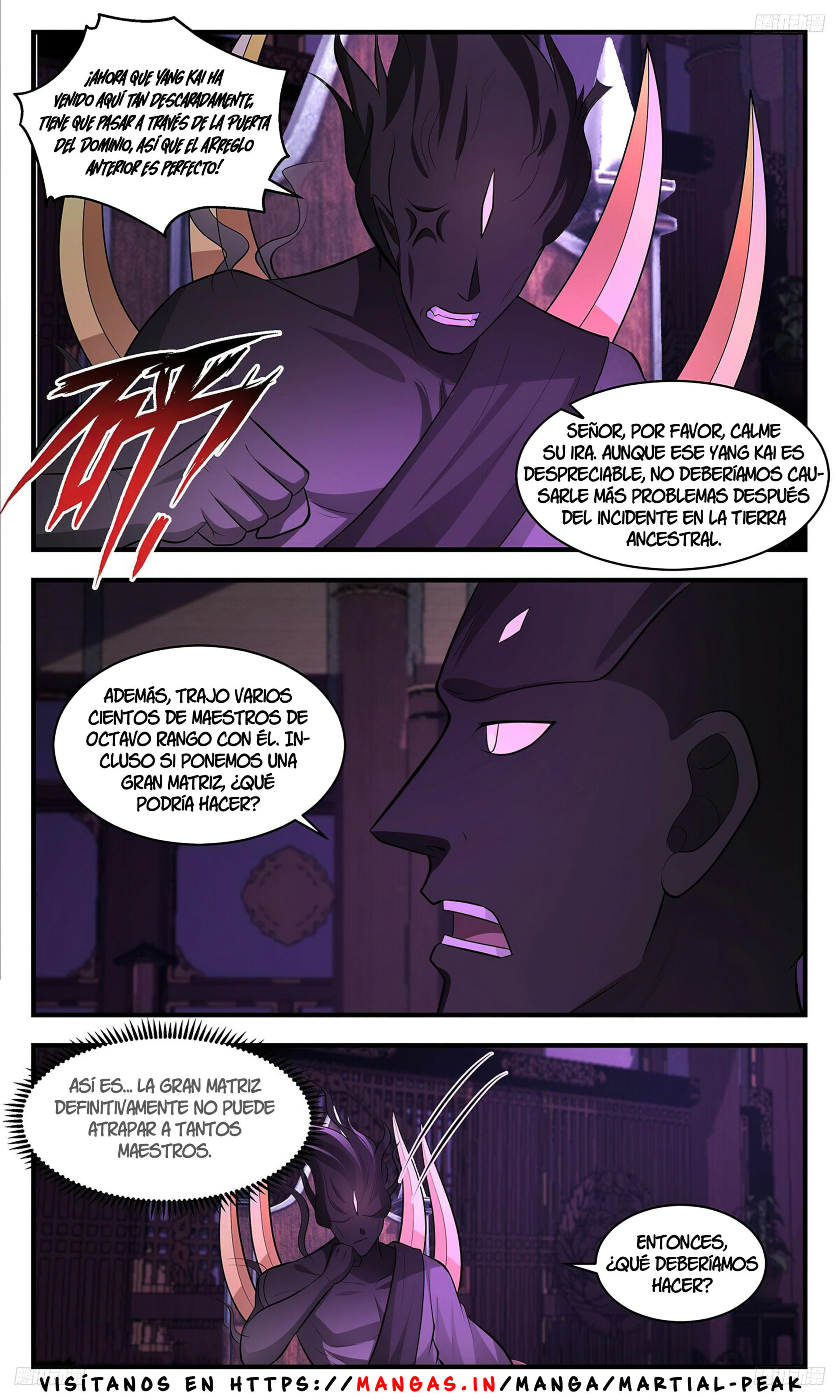 Martial Peak Capítulo 3451 - Página 8 en español