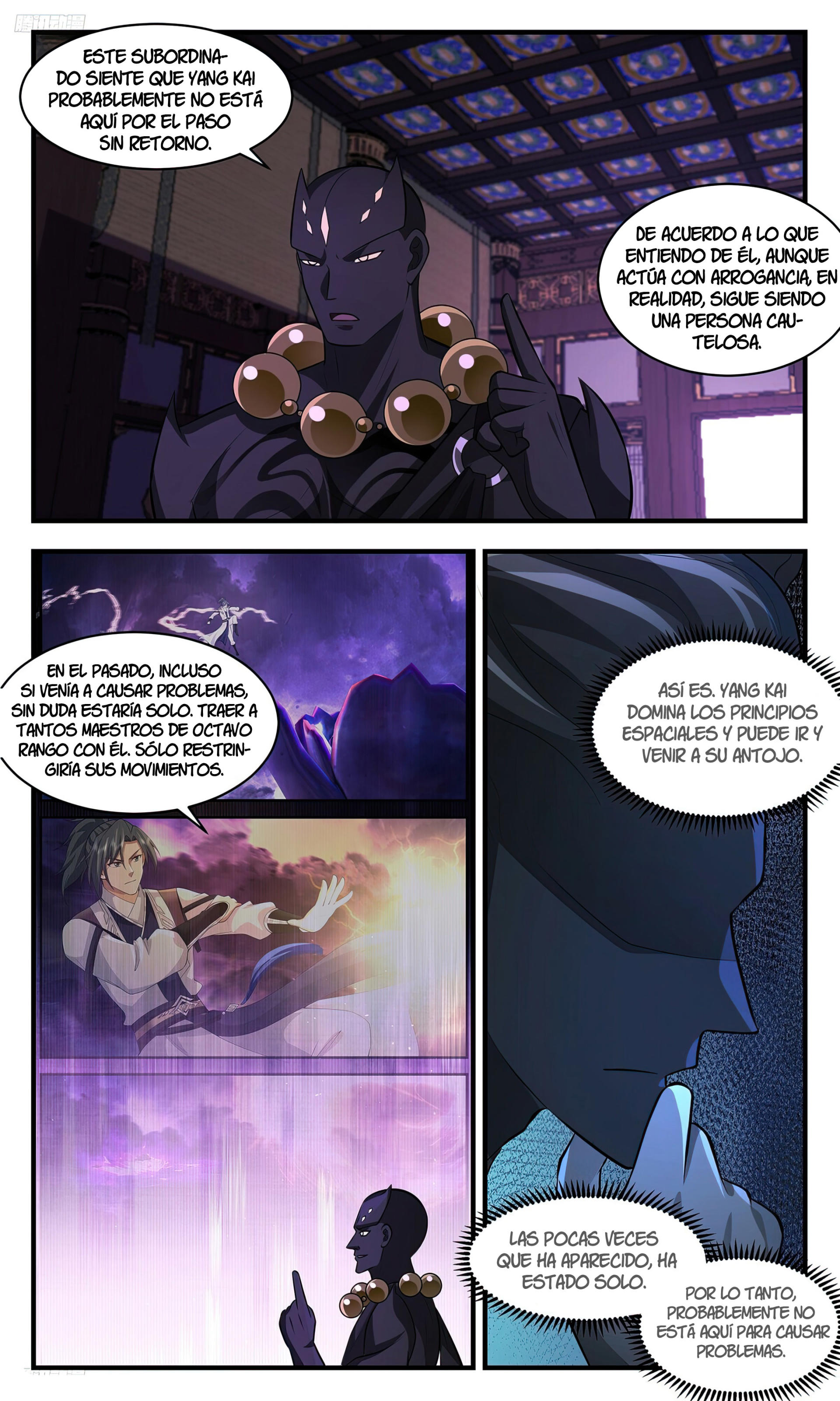 Martial Peak Capítulo 3451 - Página 9 en español