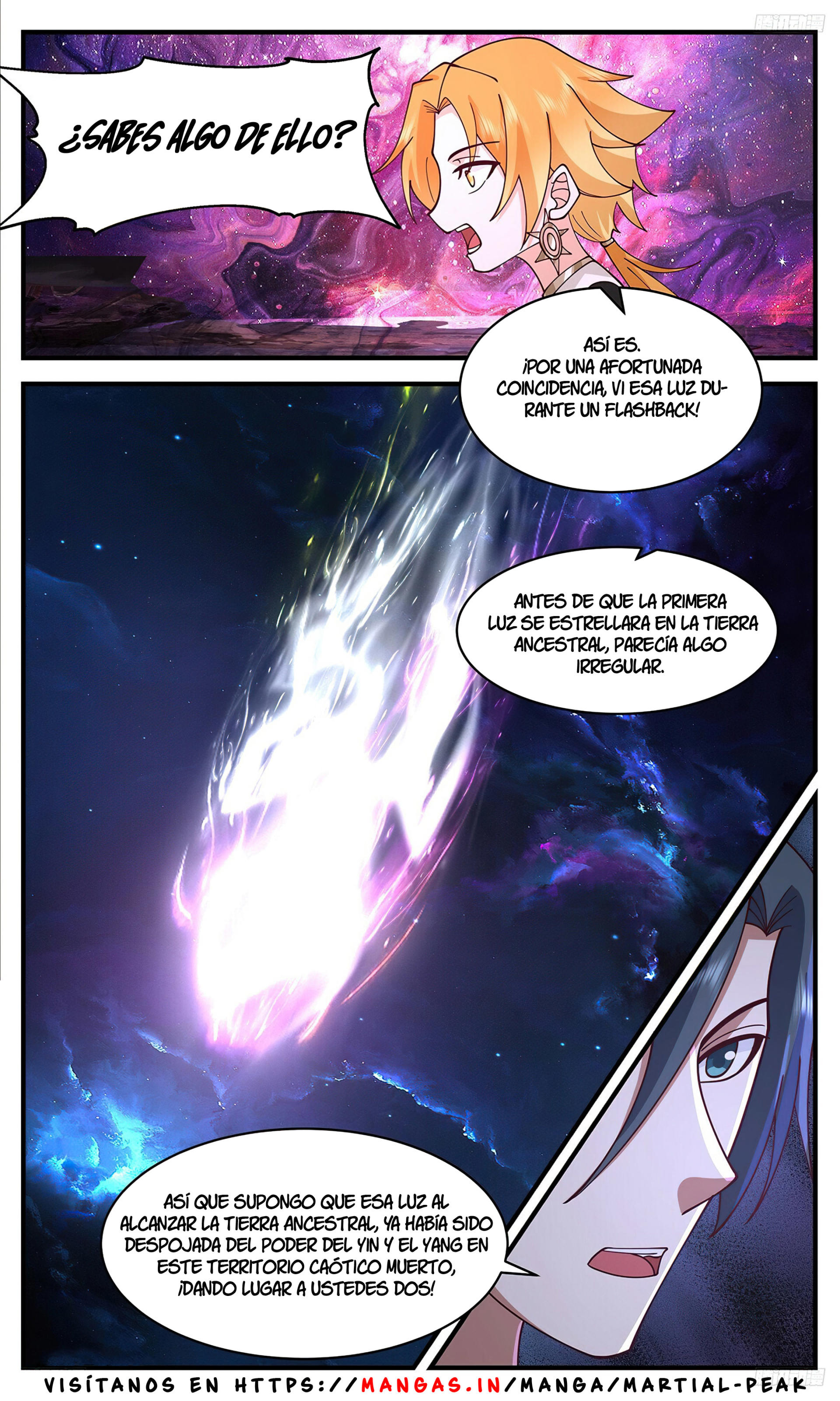 Martial Peak Capítulo 3460 - Página 8 en español