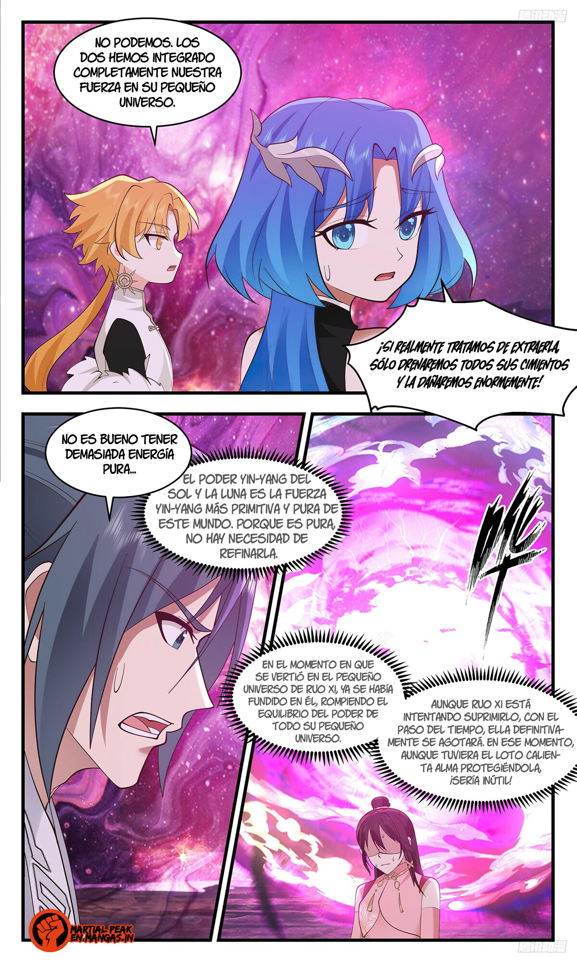 Martial Peak Capítulo 3461 - Página 10 en español