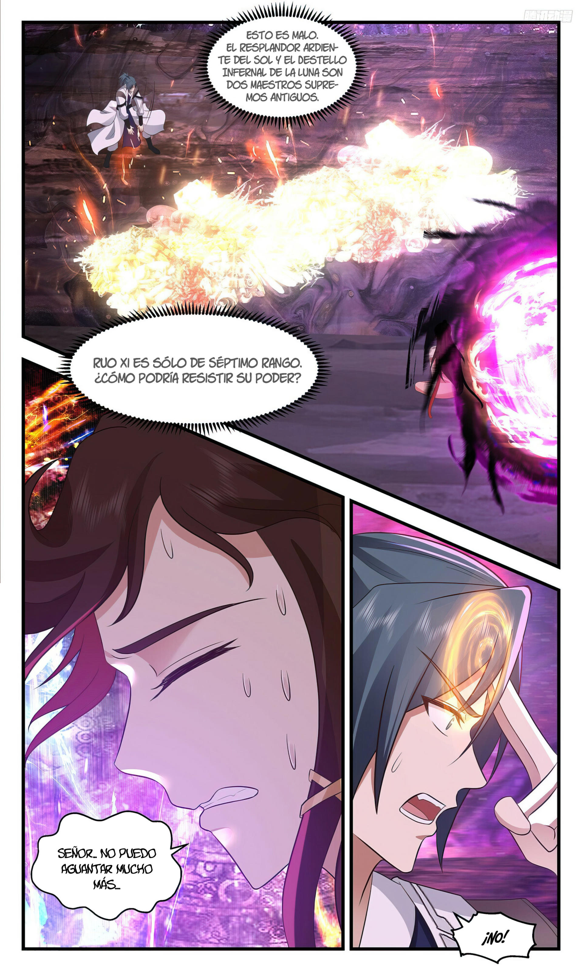 Martial Peak Capítulo 3461 - Página 6 en español