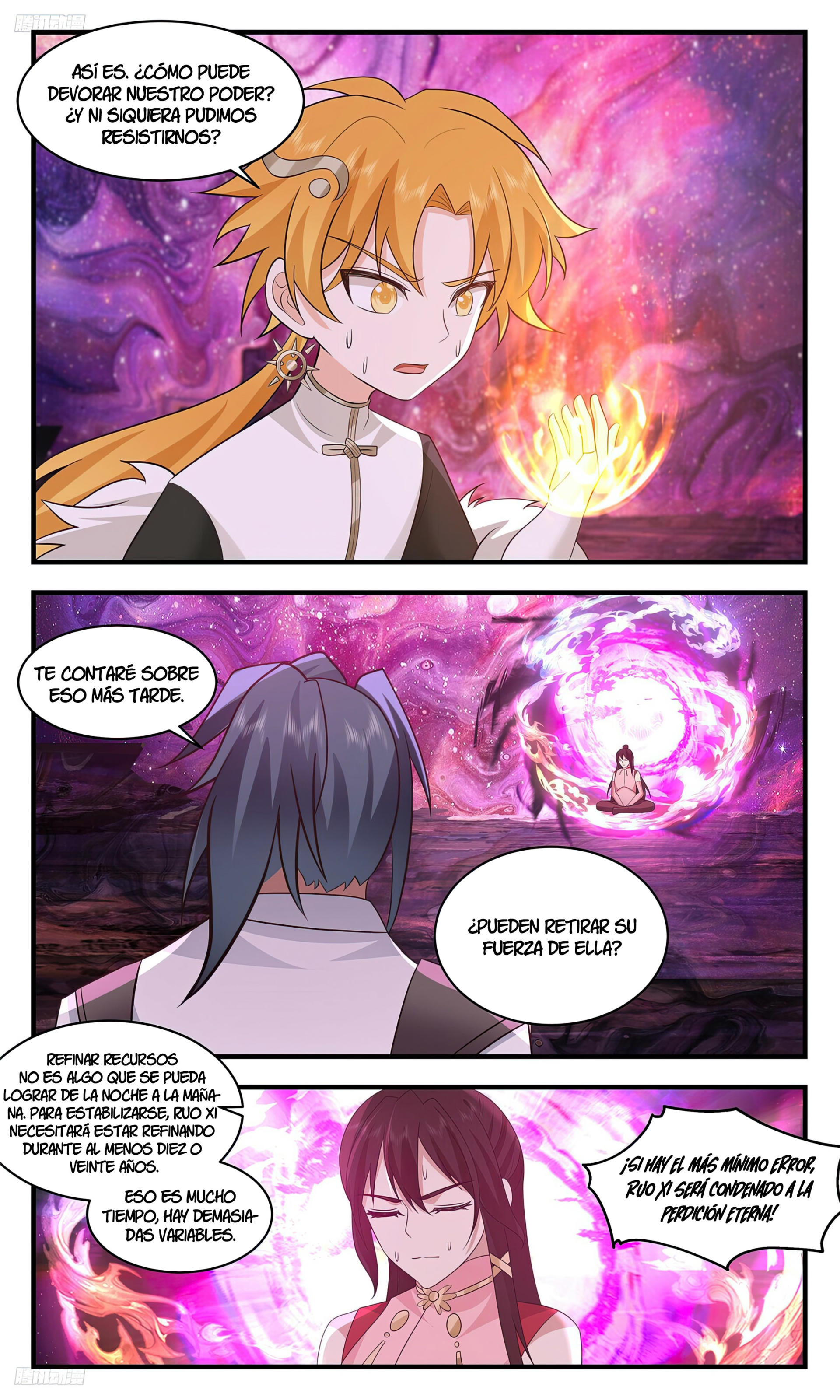 Martial Peak Capítulo 3461 - Página 9 en español