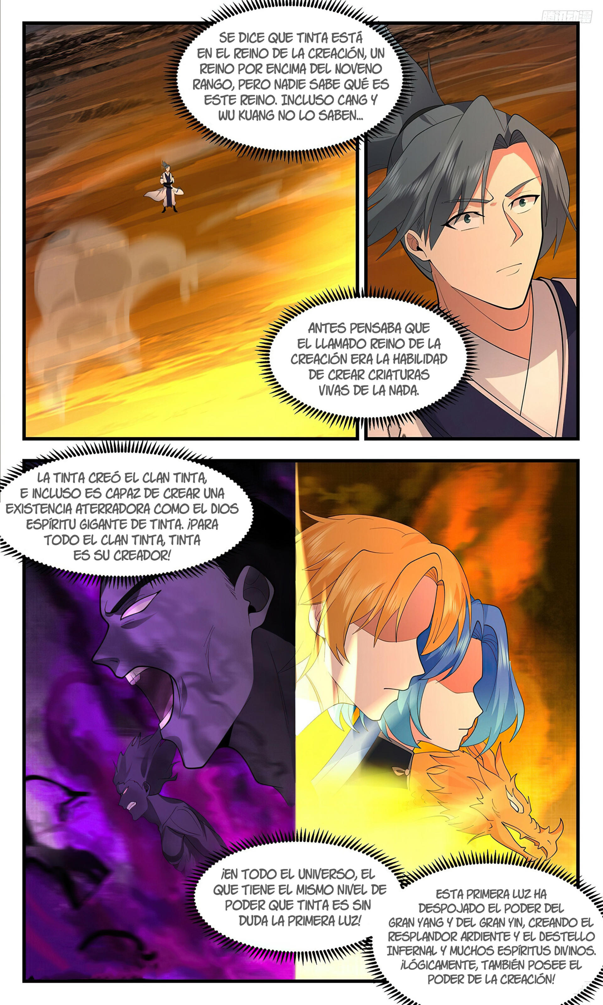 Martial Peak Capítulo 3462 - Página 10 en español