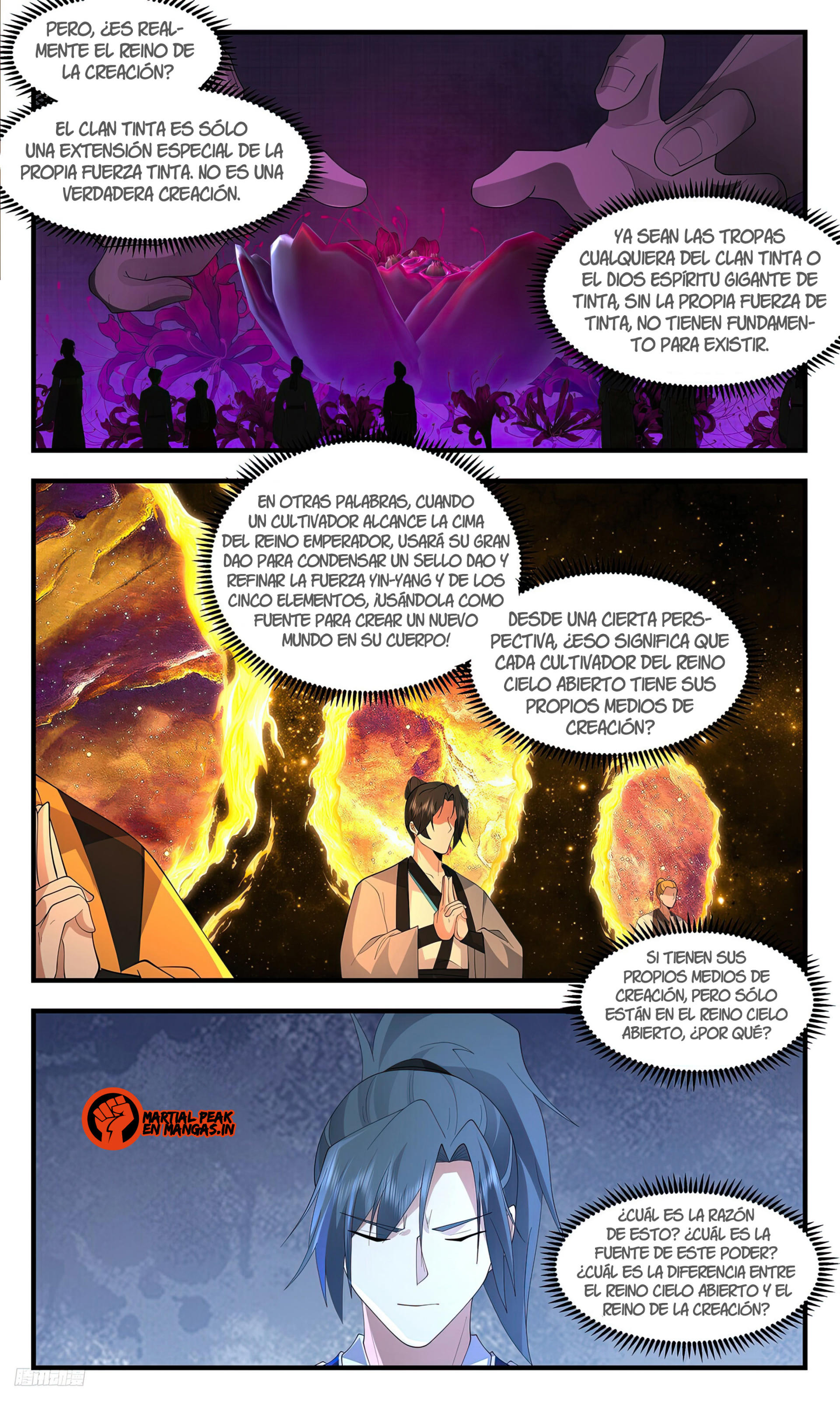 Martial Peak Capítulo 3462 - Página 11 en español