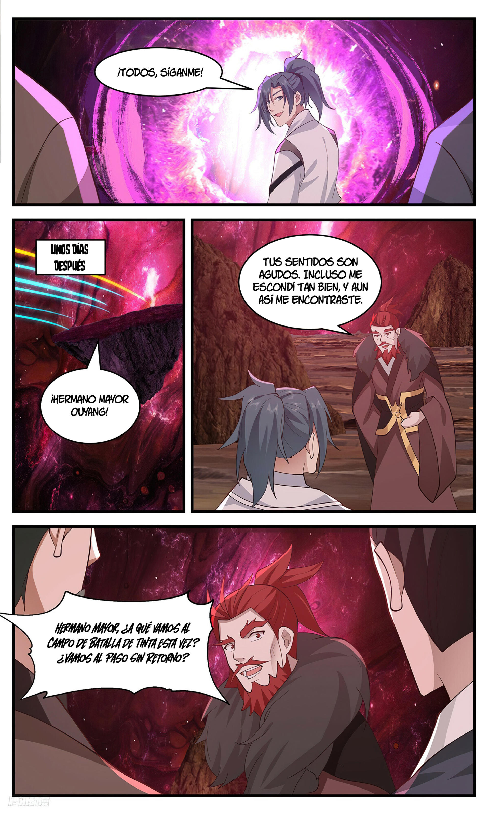 Martial Peak Capítulo 3464 - Página 11 en español