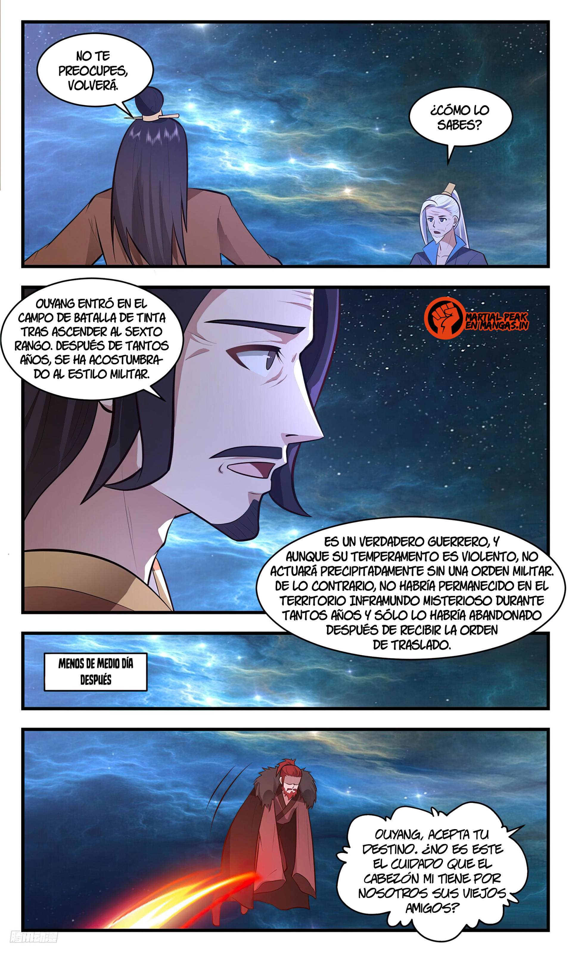 Martial Peak Capítulo 3465 - Página 11 en español