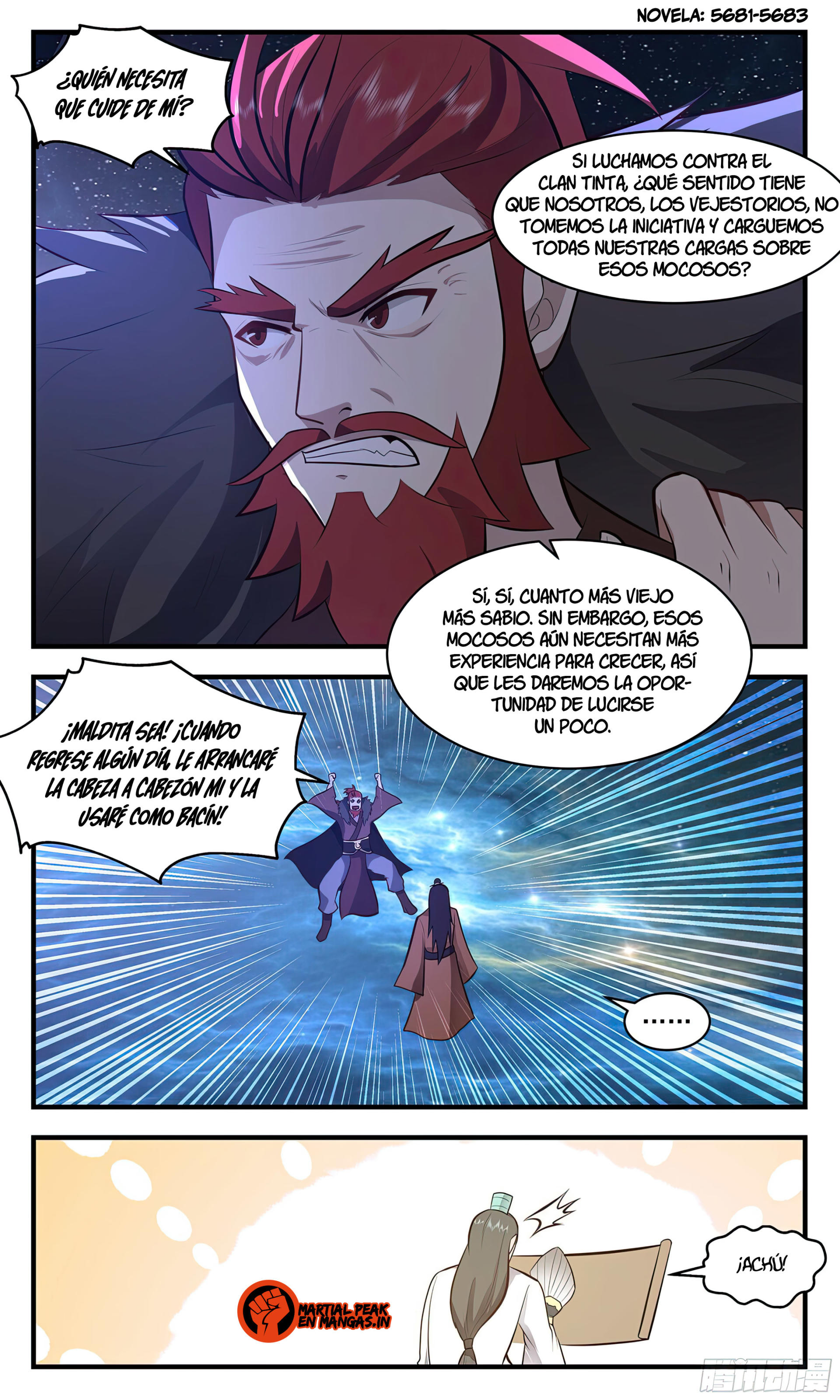 Martial Peak Capítulo 3465 - Página 13 en español