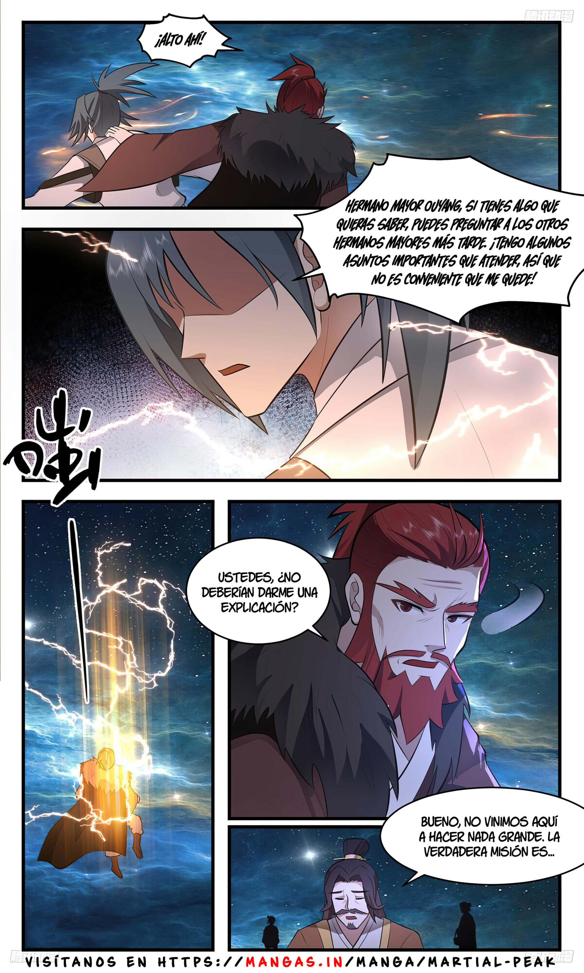 Martial Peak Capítulo 3465 - Página 8 en español