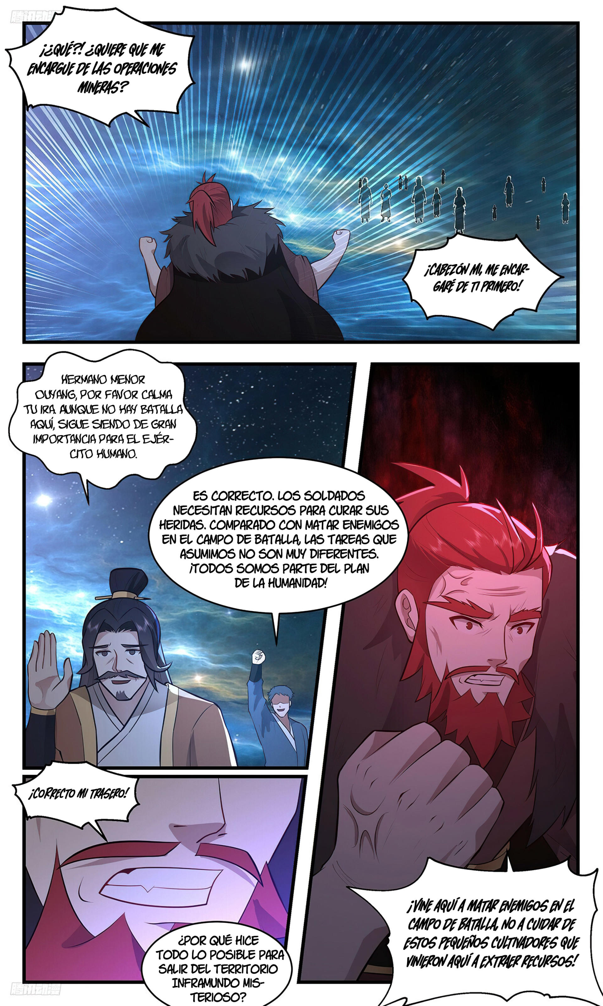 Martial Peak Capítulo 3465 - Página 9 en español