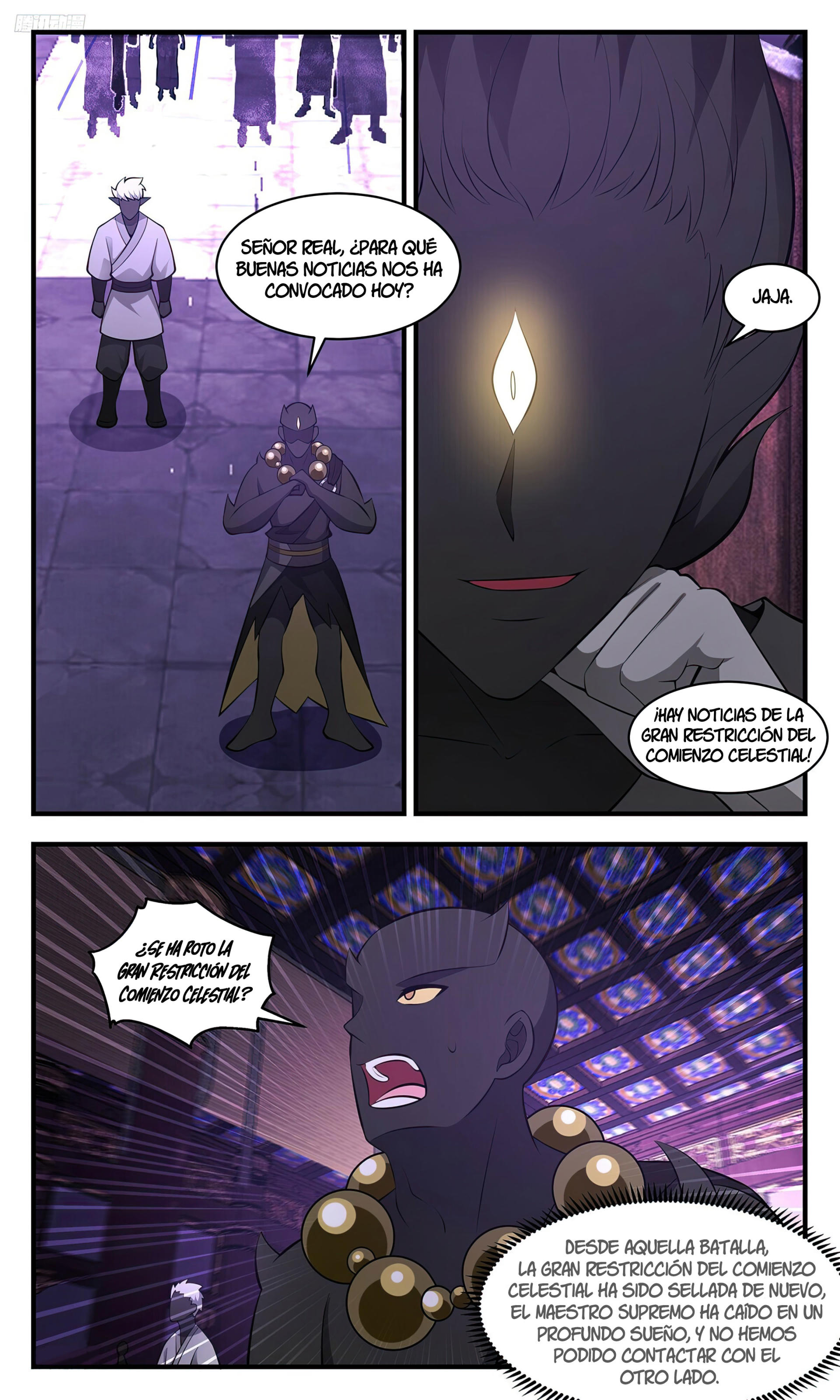 Martial Peak Capítulo 3466 - Página 4 en español