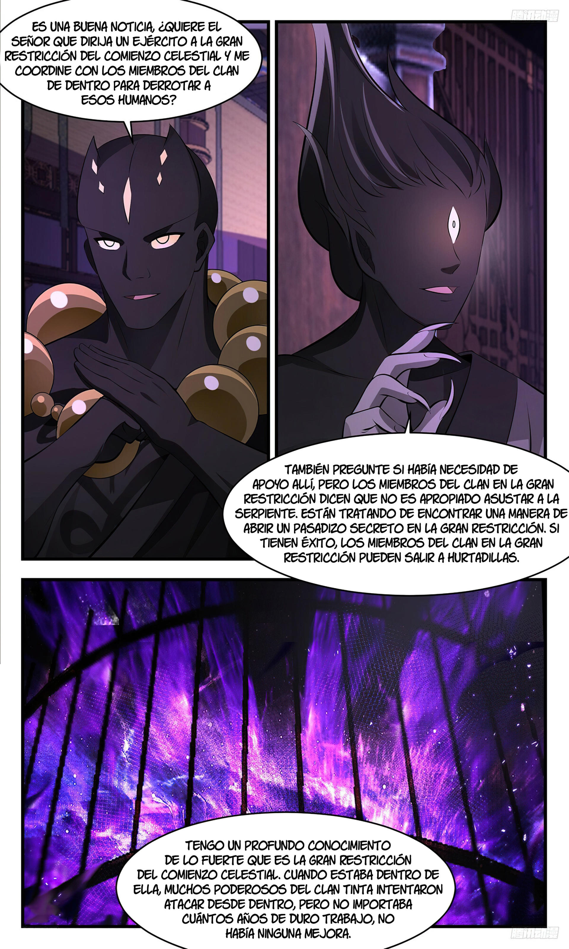 Martial Peak Capítulo 3466 - Página 8 en español