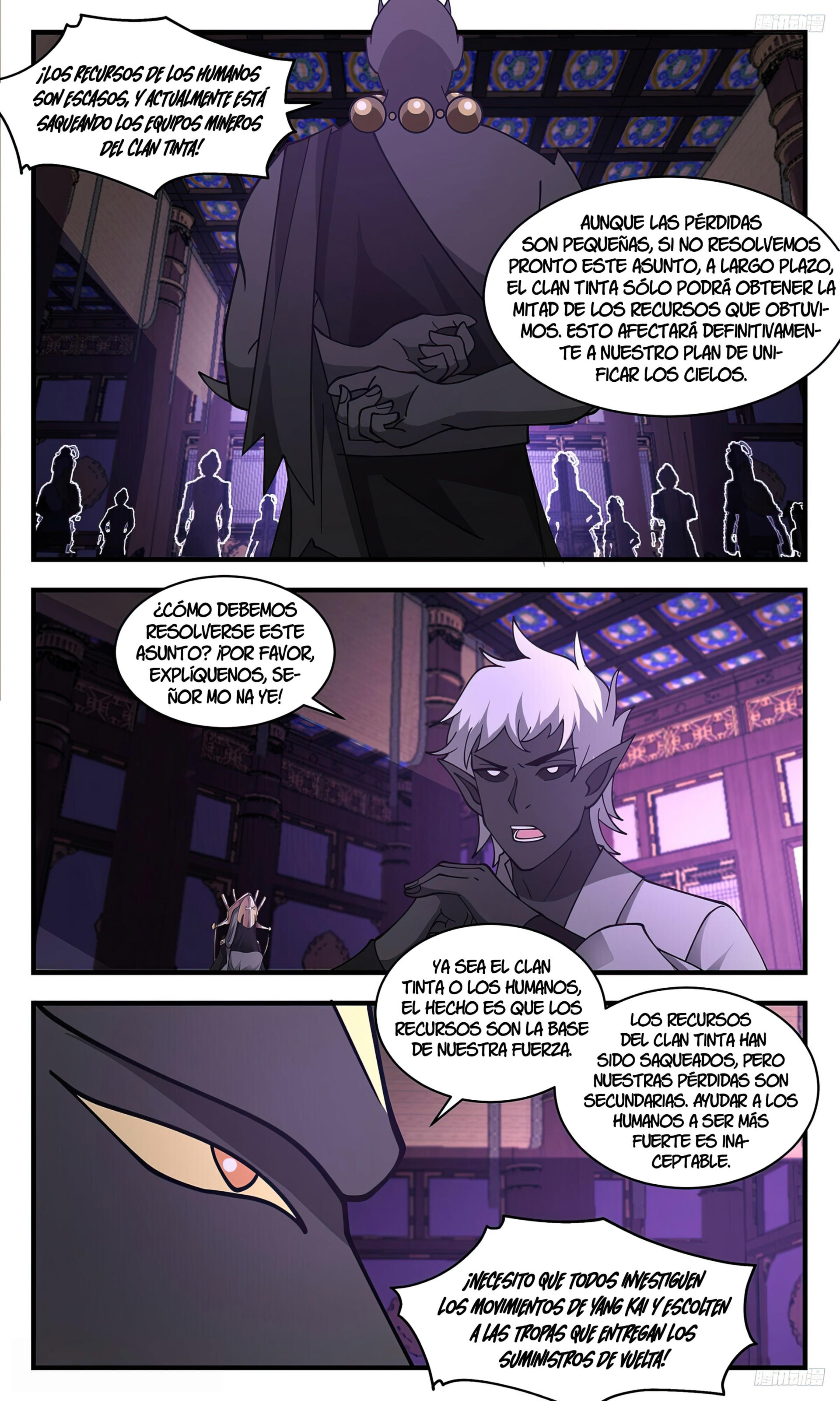 Martial Peak Capítulo 3467 - Página 10 en español