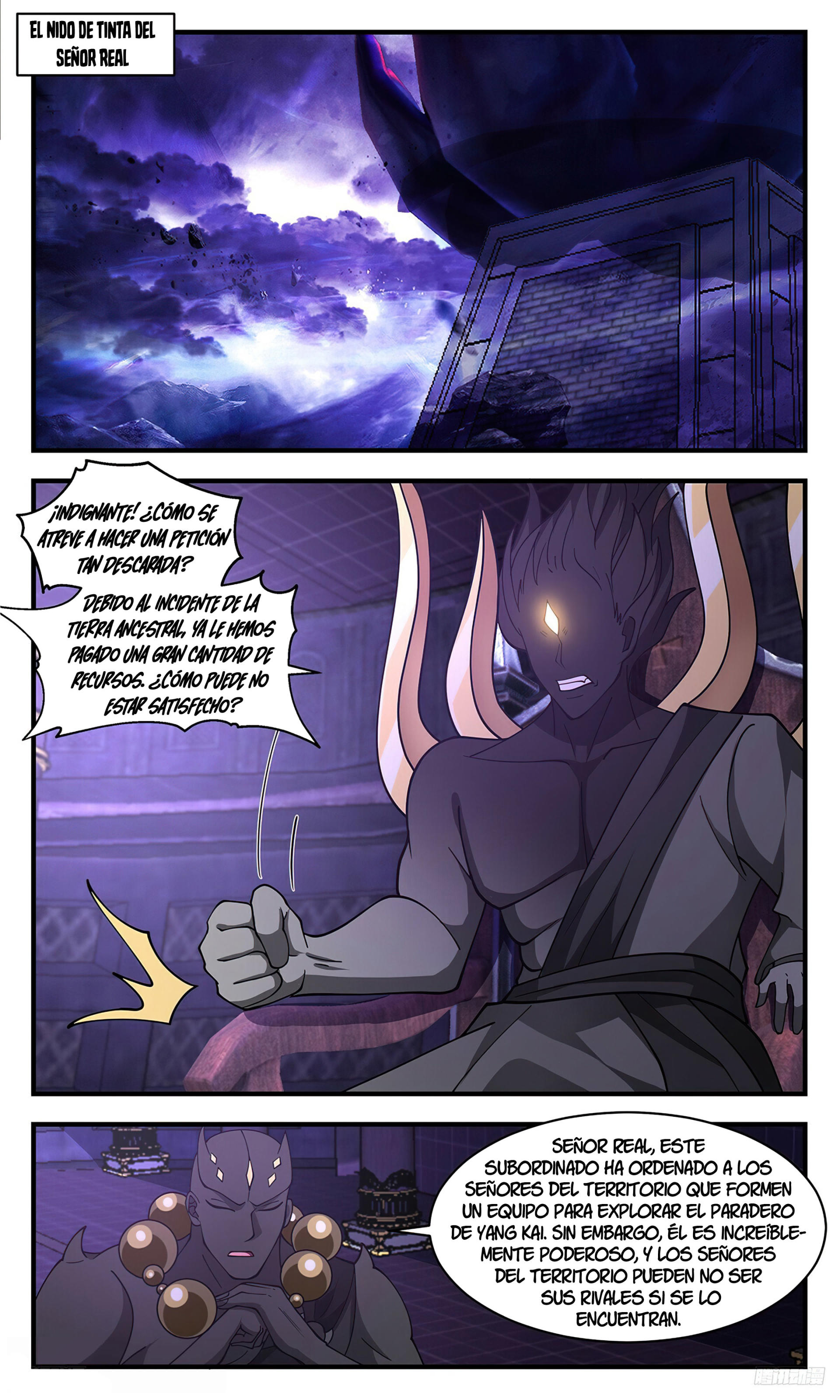 Martial Peak Capítulo 3467 - Página 12 en español